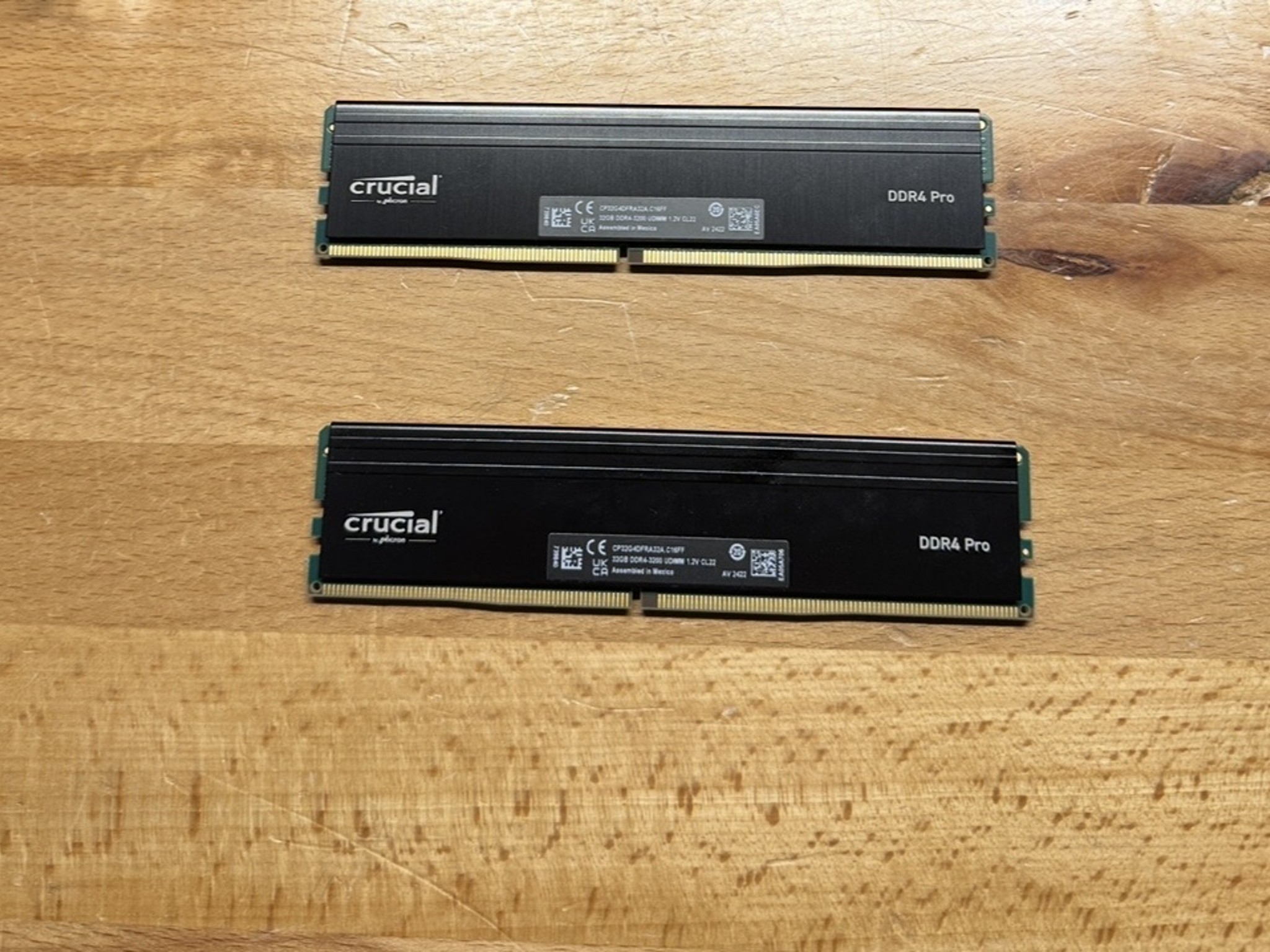 64GB Crucial Pro DDR4 3200MHz