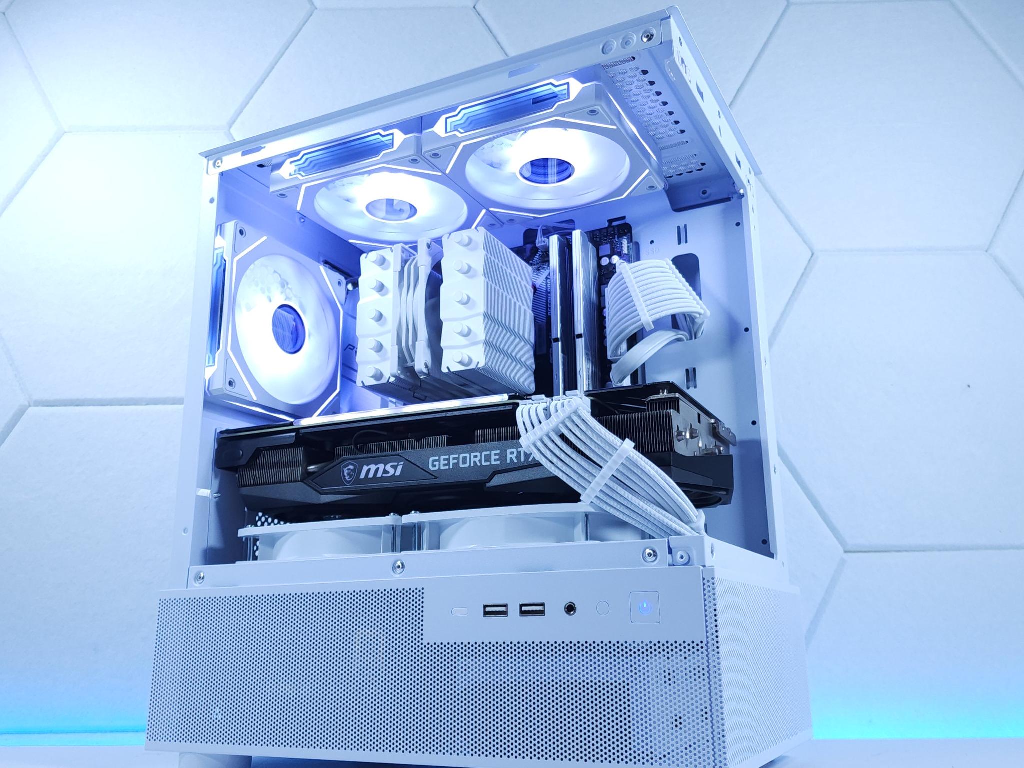 🤍RTX 3070 || Ryzen 7 5700X || 2TB NVMe SSD || 32GB 3200MHz || 1080p/1440p Gaming Computer