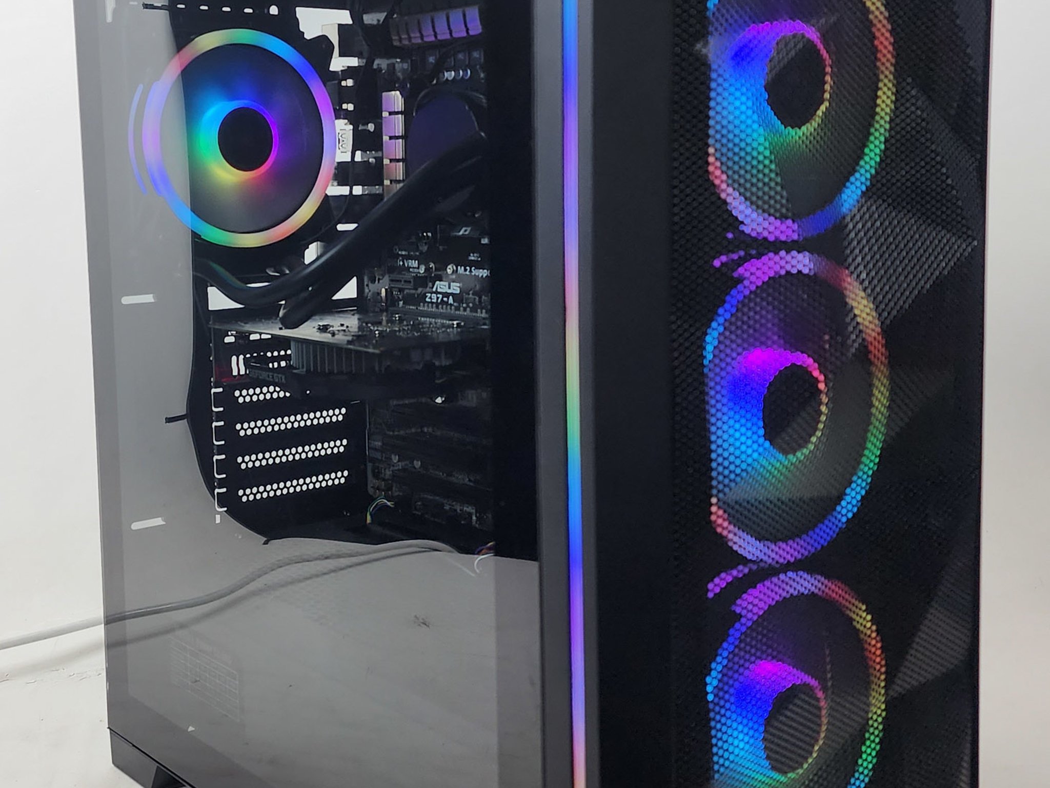 Gaming PC i7-4770K 16GB RAM 512GB SSD GTX 1650 4GB Windows 11 Computer