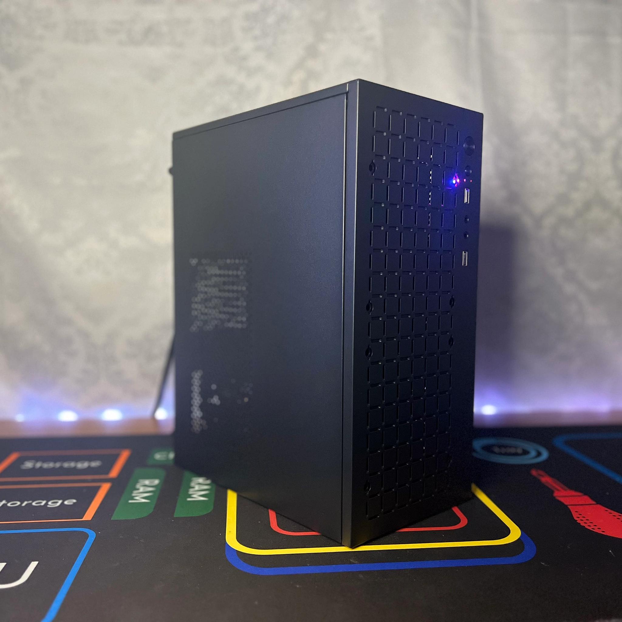JR+ (Black) -Entry-Level Gaming PC - 10 Core Intel CPU & RX 6600
