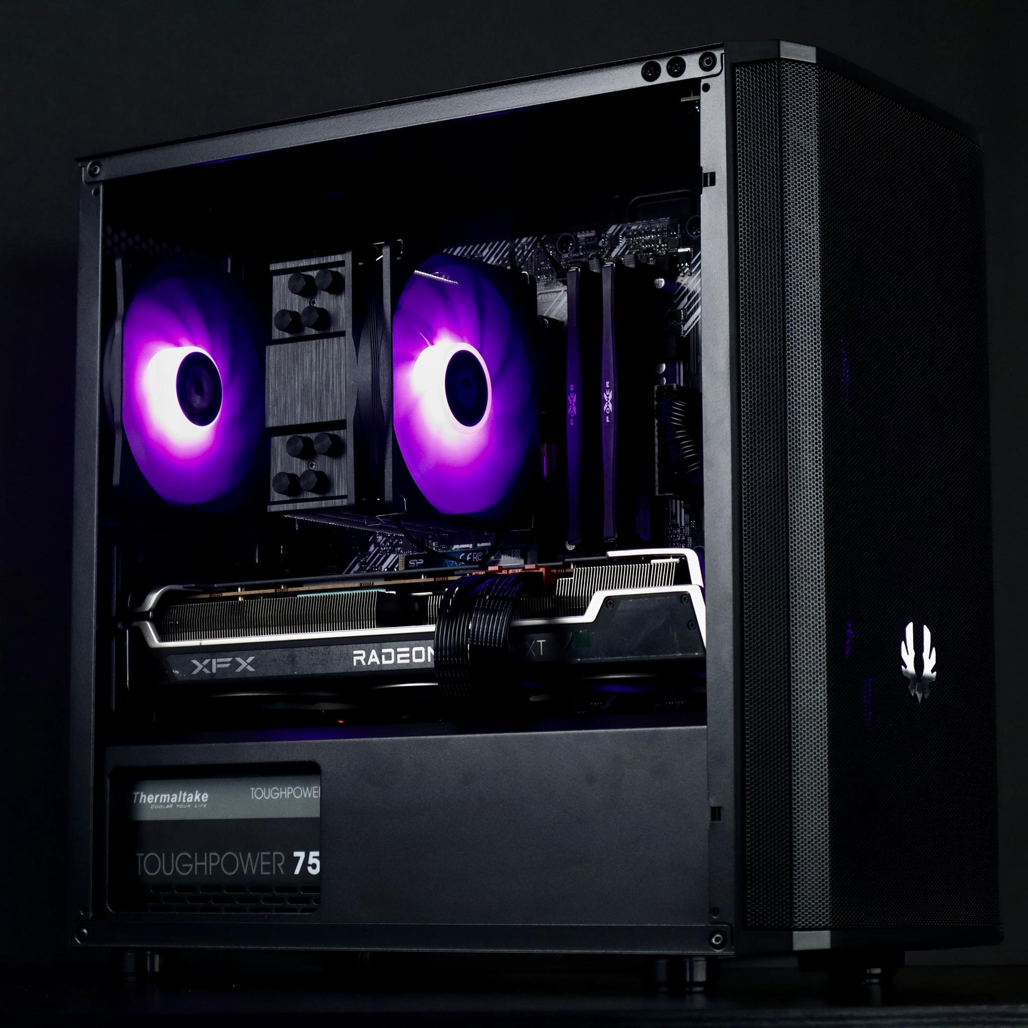 💜🖤💜 Gaming & Streaming PC | RX 6700XT // Ryzen 5 5600x // 32GB DDR4 // 1TB NVMe