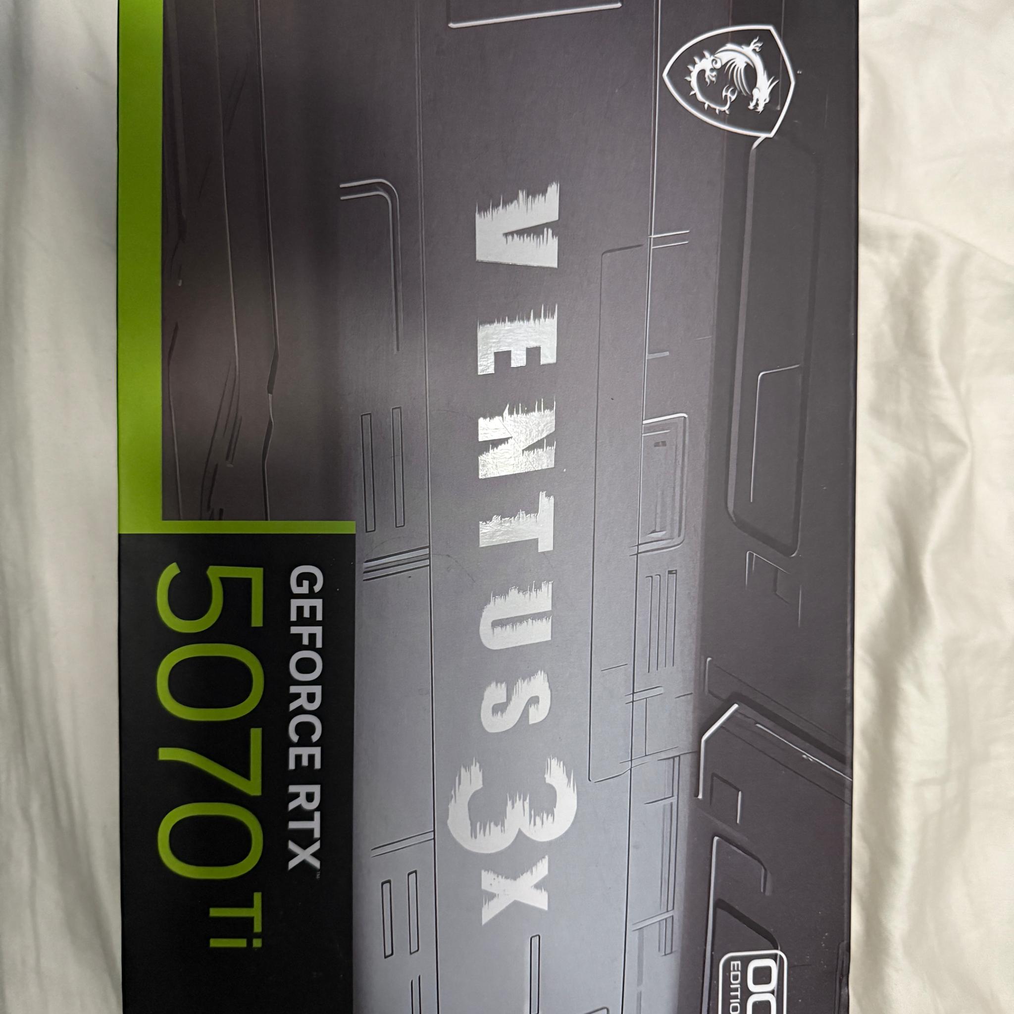 MSI RTX 5070 Ti Ventus 3X OC