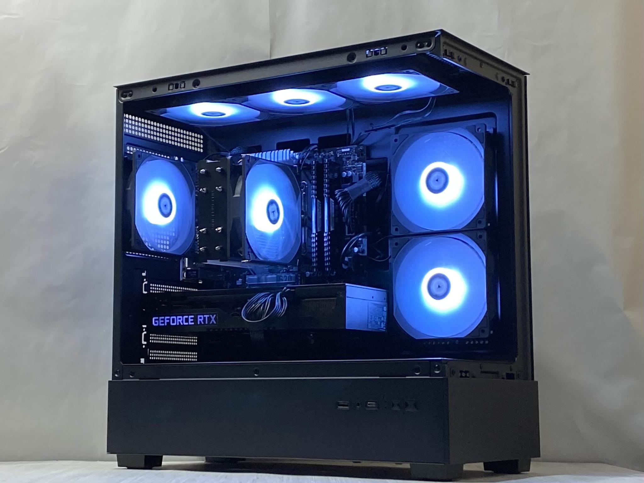 RTX 3080, Ryzen 7 5700X, 16GB DDR4, 1TB NVMe SSD, WiFi - Gaming PC