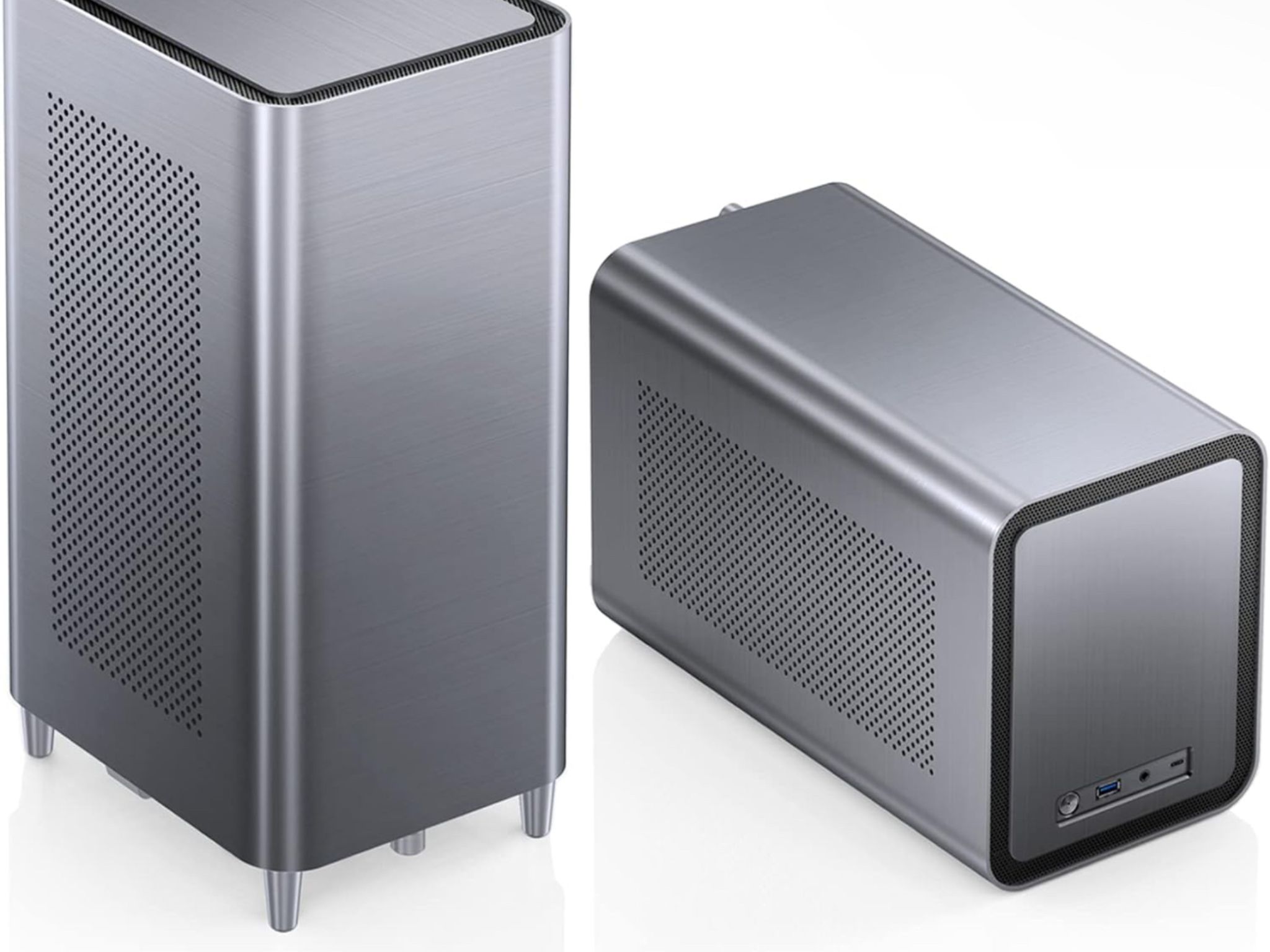 JONSBO N1 Mini-ITX NAS Chassis, ITX Computer Case, 5+1 Disk Bays