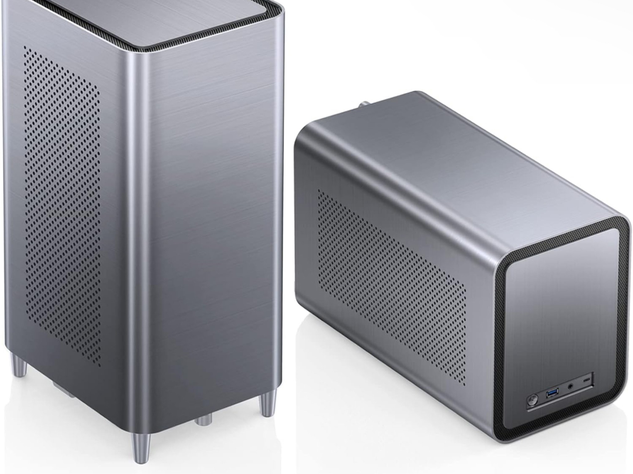 JONSBO N1 Mini-ITX NAS Chassis, ITX Computer Case, 5+1 Disk Bays