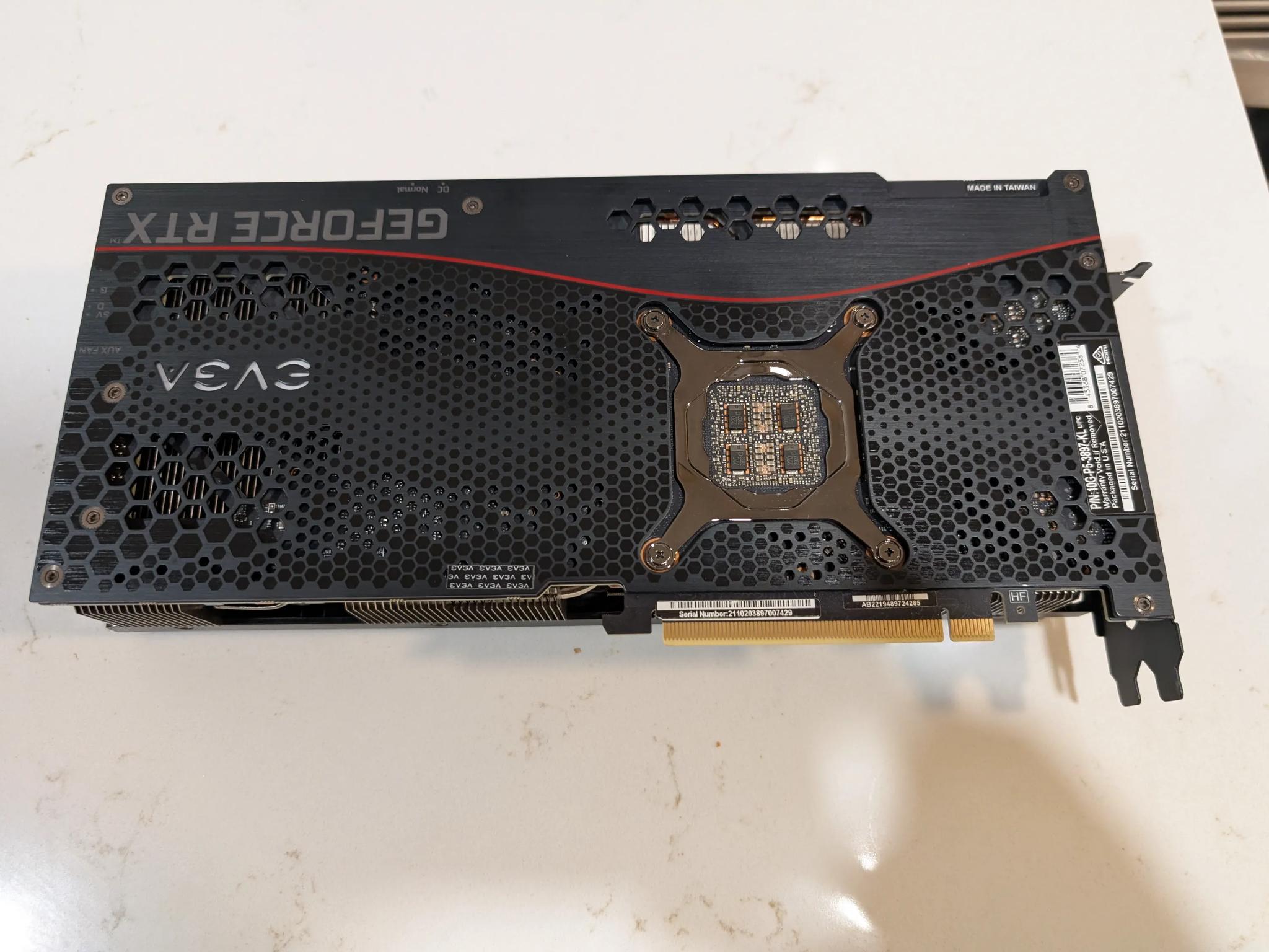 EVGA RTX 3080 FTW3 ULTRA GAMING 10G