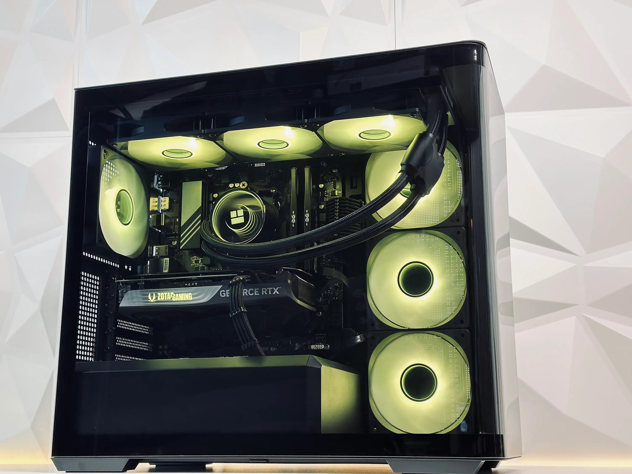 🌌🌑Dark Nebula🔭Liquid Cooled Gaming PC🔭Nvidia RTX 4070 Super 12GB🔭Ryzen 5 7600X🔭32GB DDR5🔭1TB