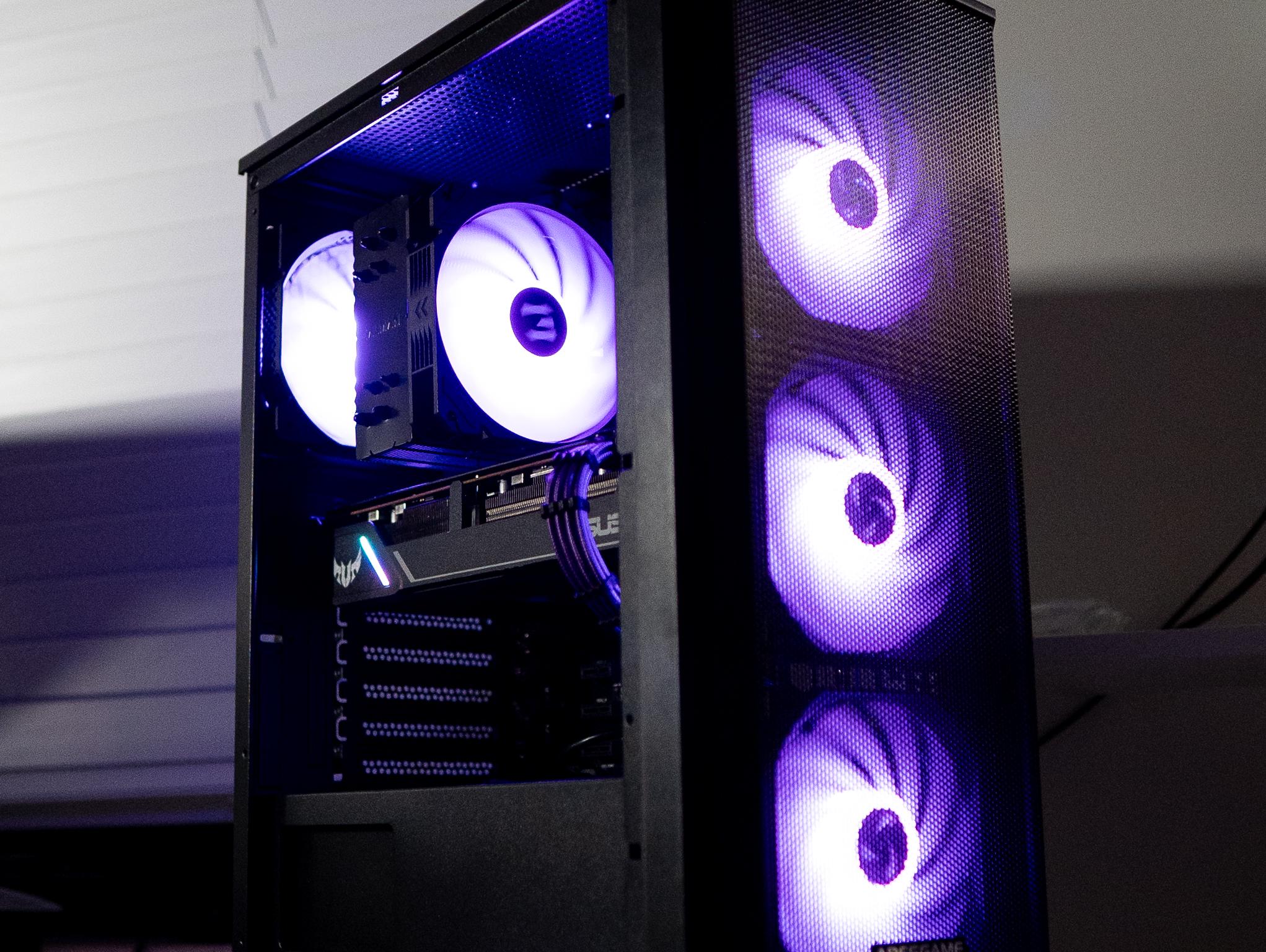 ⚫🟣 | RX 5600XT | INTEL i5 9400F | 32GB DDR4 RAM | 128GB NVME SSD + 1TB HDD | Amethyst Achiever |