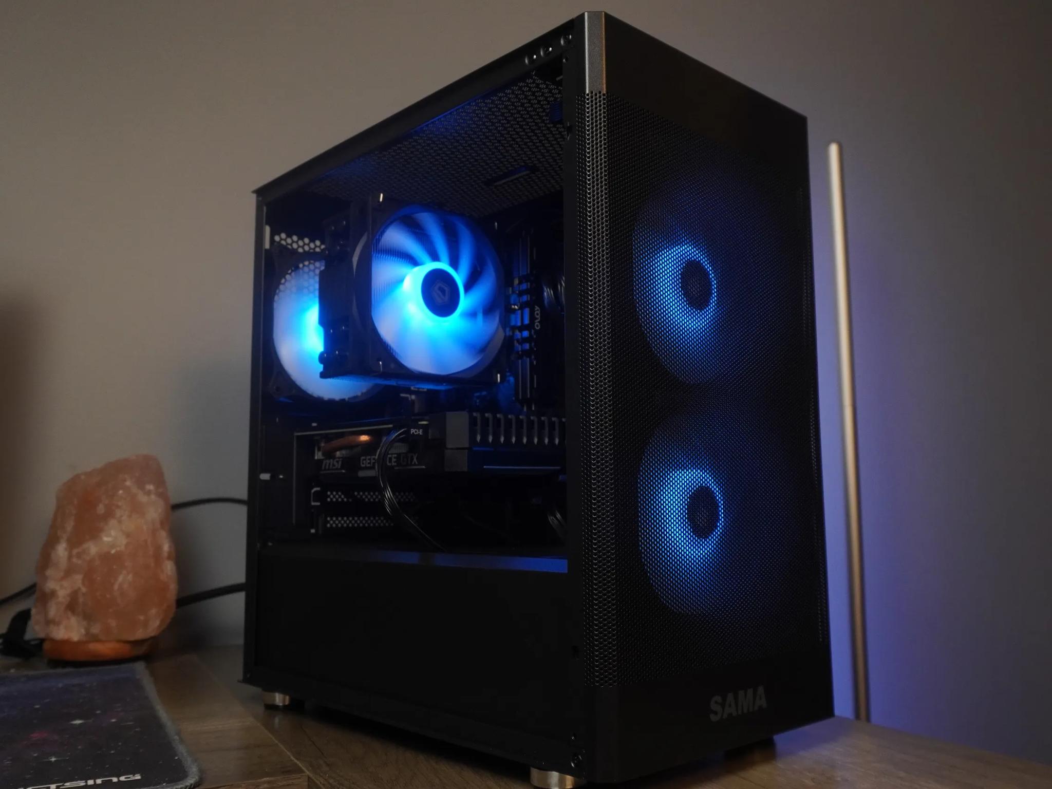 🖤ALL BLACK🖤 1080p GAMING MACHINE 💚GTX 1660 Super 🧡 Ryzen 5 3600 | 32GB | 1TB | WIFI