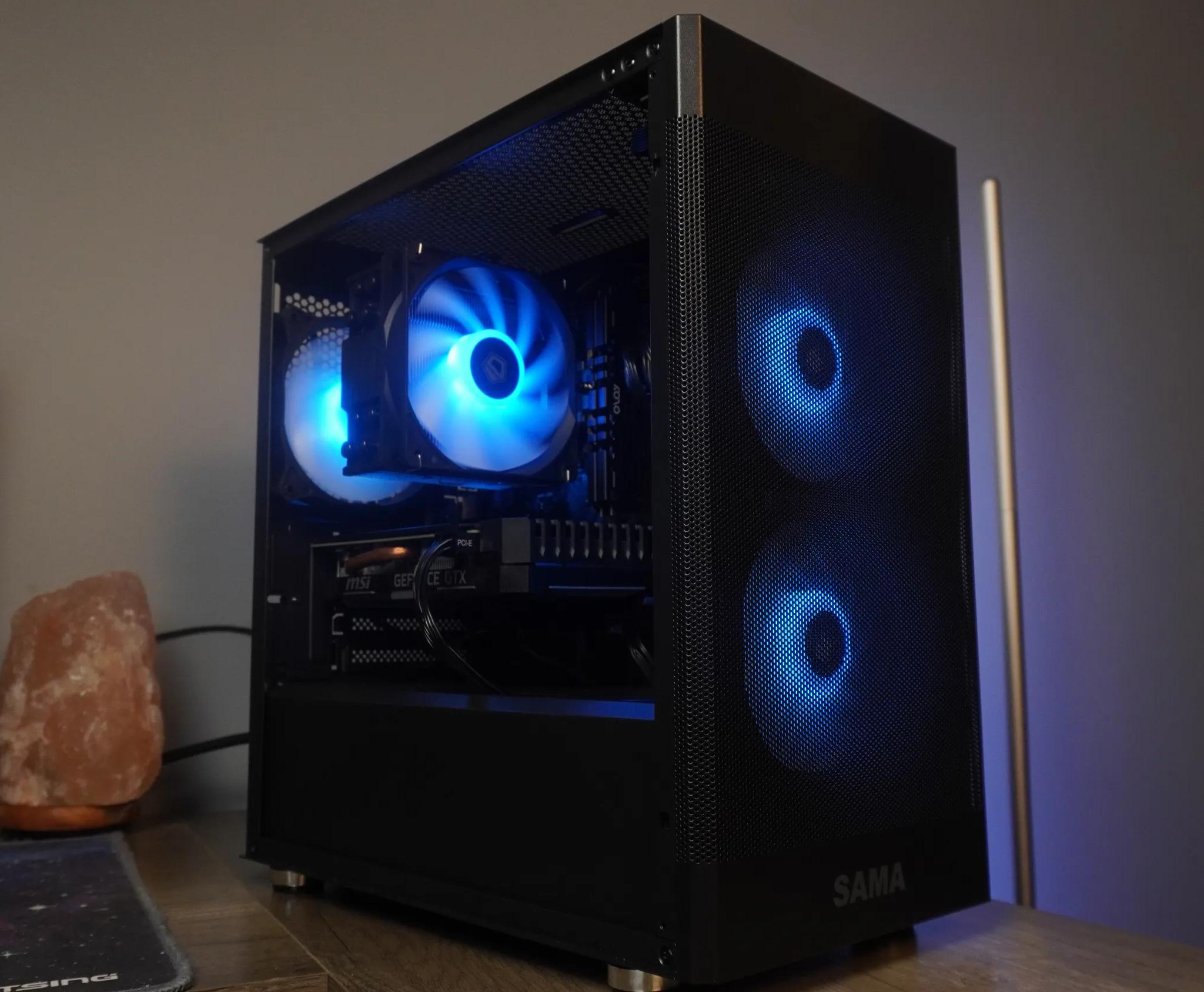 🖤ALL BLACK🖤 1080p GAMING MACHINE 💚GTX 1660 Super 🧡 Ryzen 5 3600 | 32GB | 1TB | WIFI