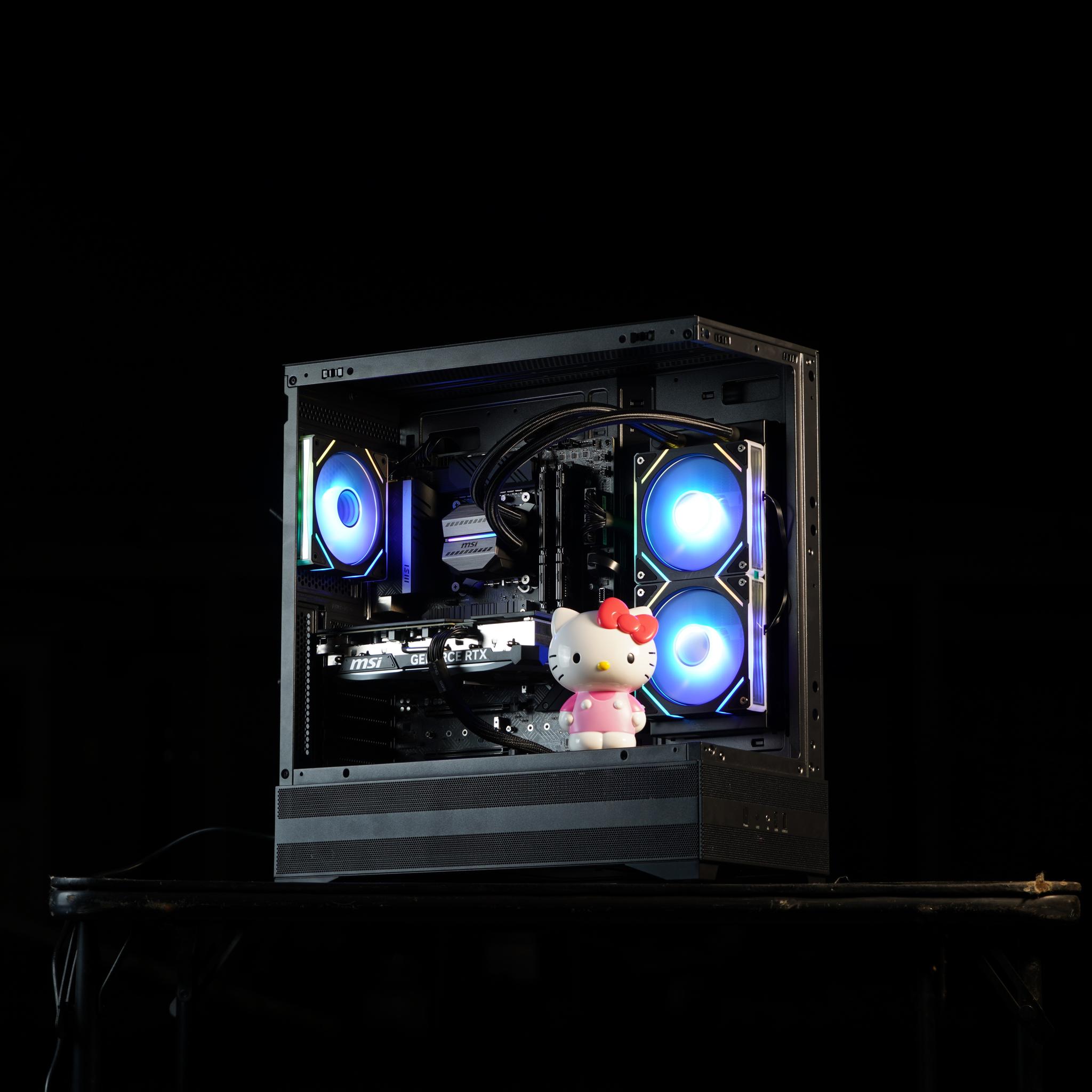 🦾 медуза - RTX 4070Ti | Intel Core i7 13700F | 32GB DDR5 | 1TB | WiFi/BT Gaming PC 🪖