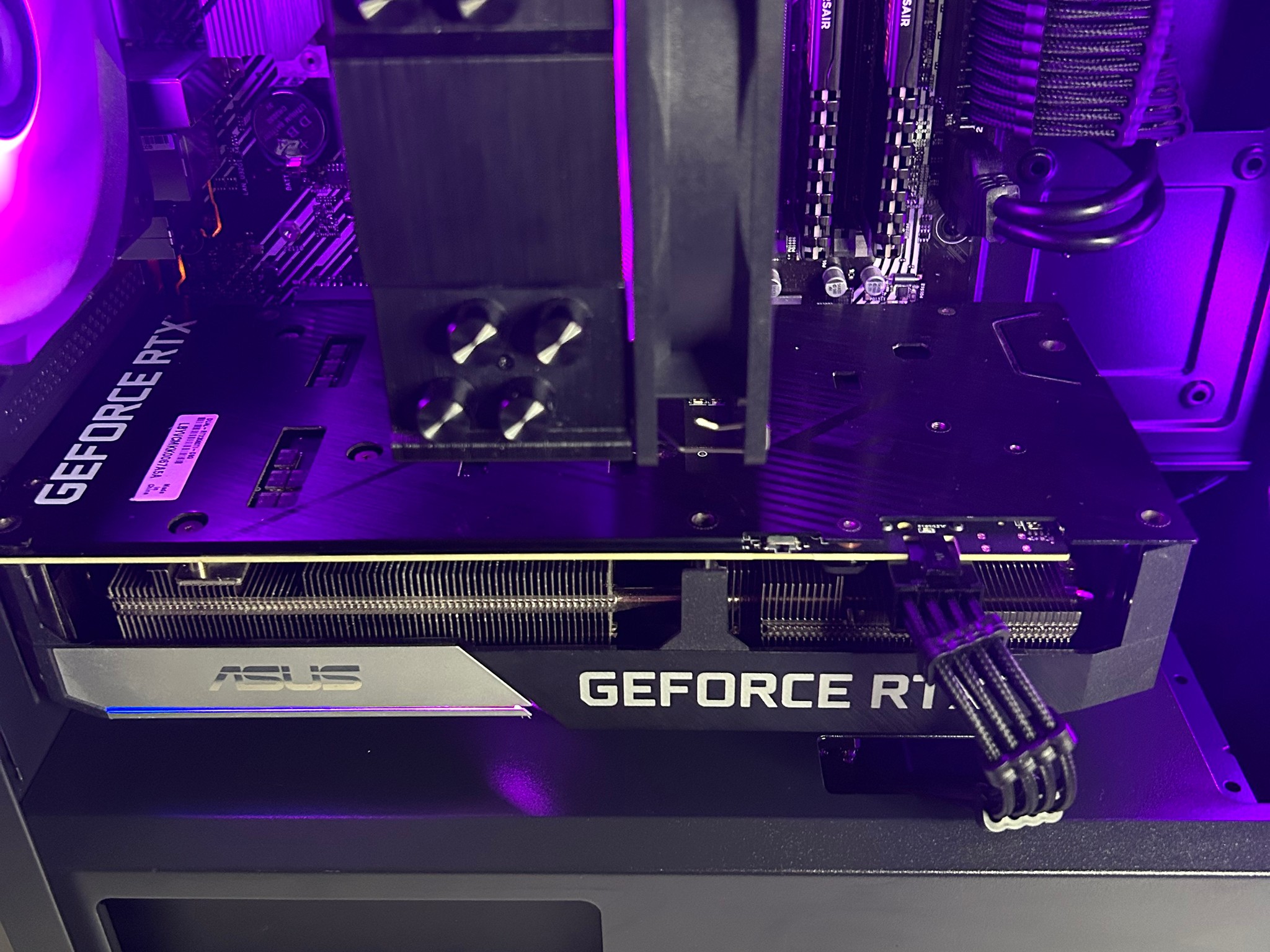 🥷😈 🥷| Asus Dual RTX 3060 Ti | Ryzen 5 5600 | Corsair Vengeance 16GB 3200Mhz | 1TB NVME 