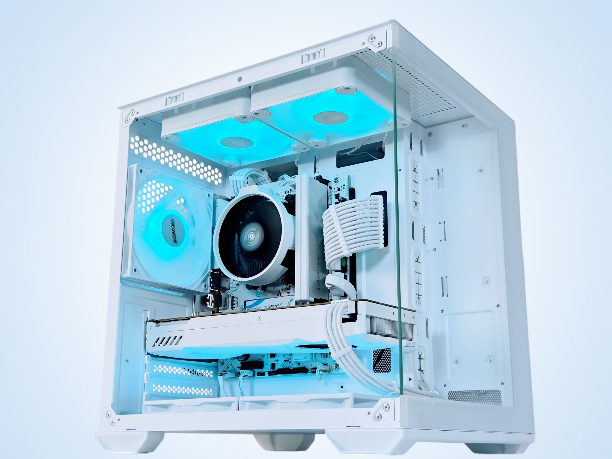 🤍🏔️Alaska🏔️❄️Gaming PC❄️AMD RX 5700 8GB❄️AMD Ryzen 5 3500X 6 core❄️16GB DDR4❄️512GB SSD