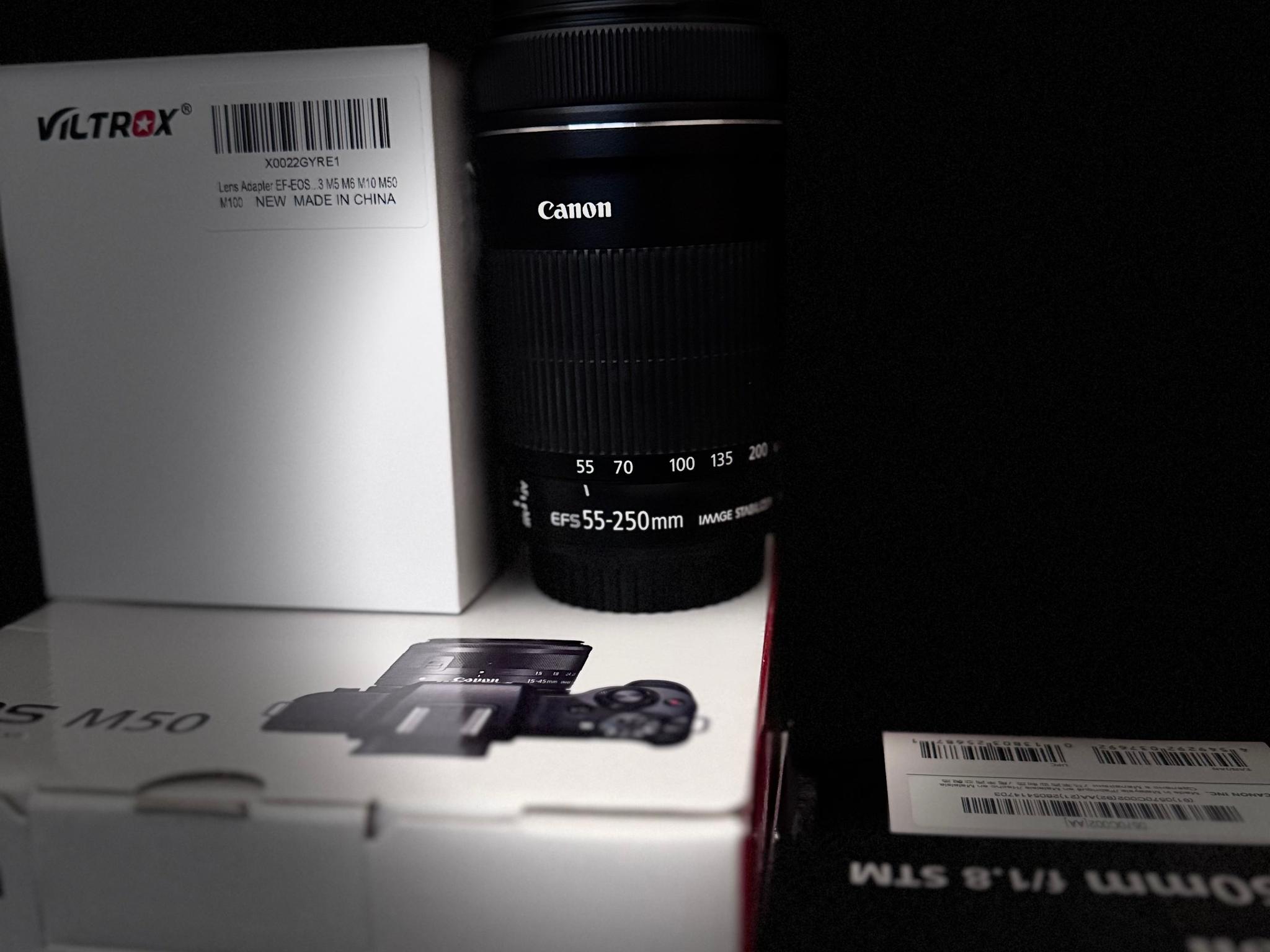 Canon EOS M50 Complete Creator Bundle – Ready to Shoot