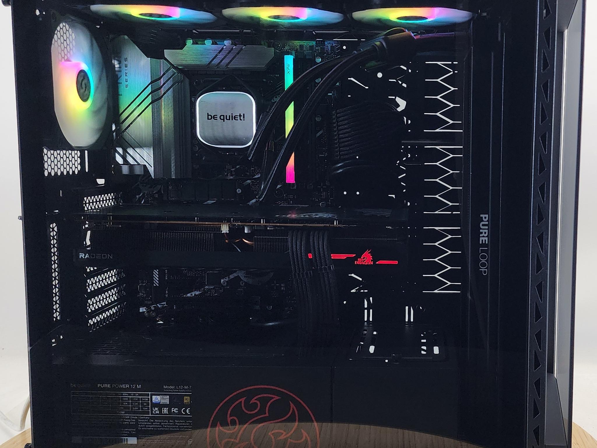 Gaming PC i7-14700KF 16GB RAM 1TB SSD RX 6800 XT 16GB Windows 11 Computer