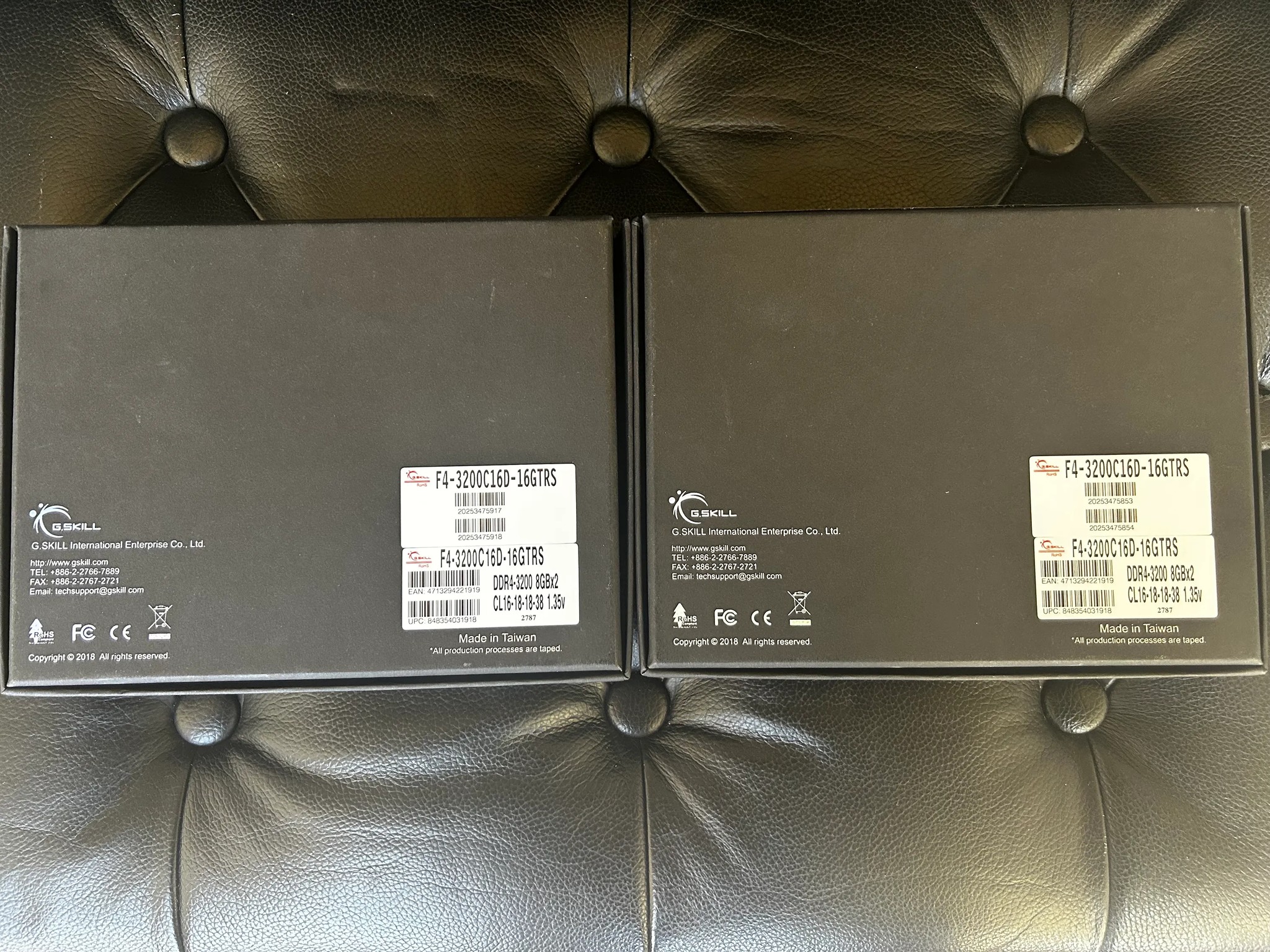 32 Gb Trident Z Royal RGB Memory 3200MGhz CL 16