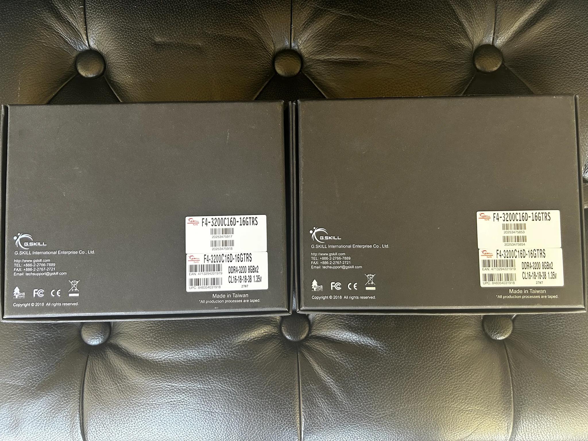 32 Gb Trident Z Royal RGB Memory 3200MGhz CL 16