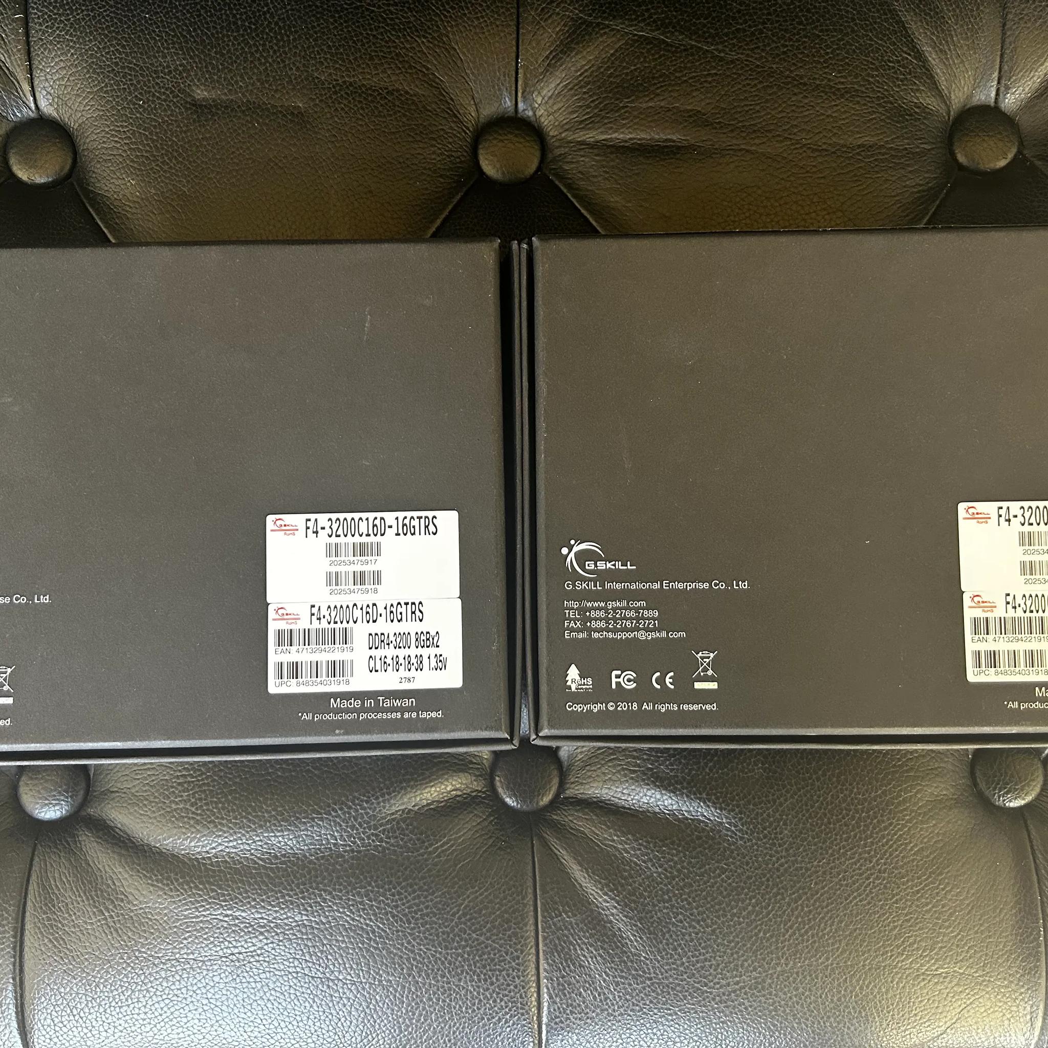 32 Gb Trident Z Royal RGB Memory 3200MGhz CL 16