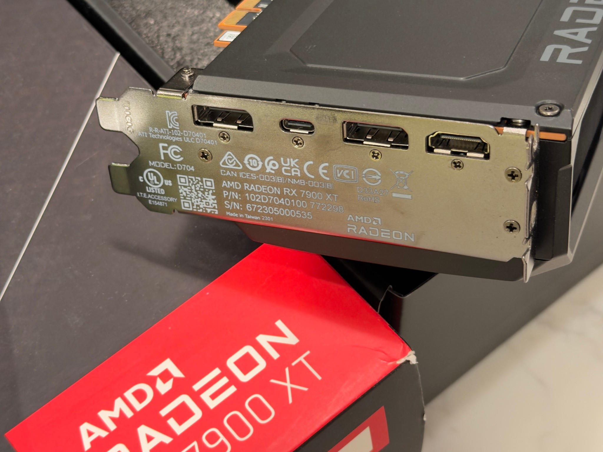 AMD 7900 XT 20GB