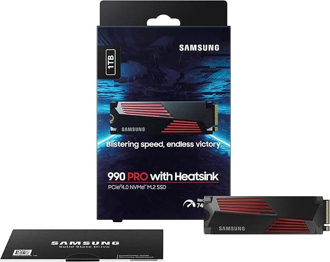 Samsung 990 Pro w/Heatsink 1TB