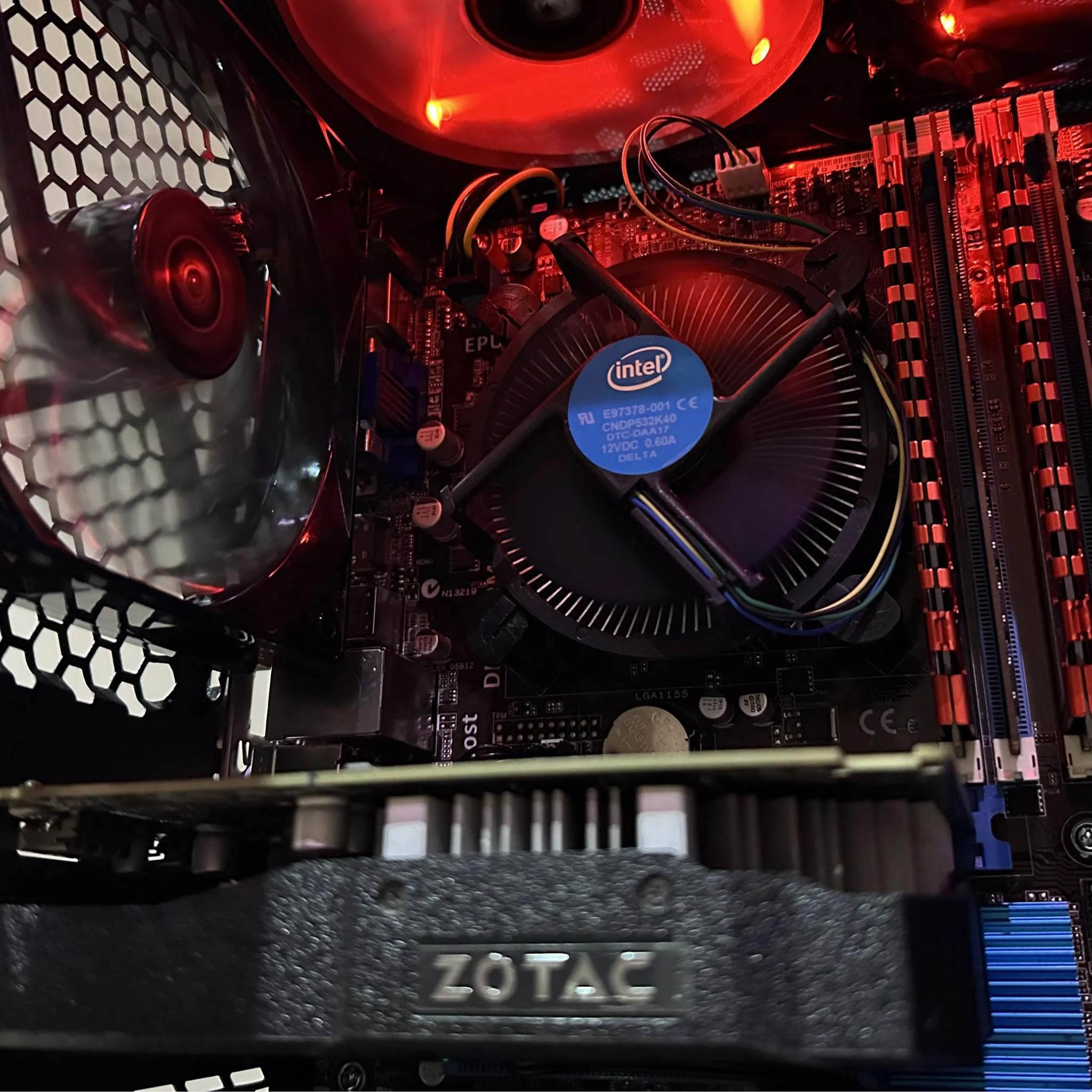 Starter Budget Gaming PC - Intel Core i5-3470 | ZOTAC NVIDIA GeForce GTX 1050 Ti | 16GB DDR3 Ram