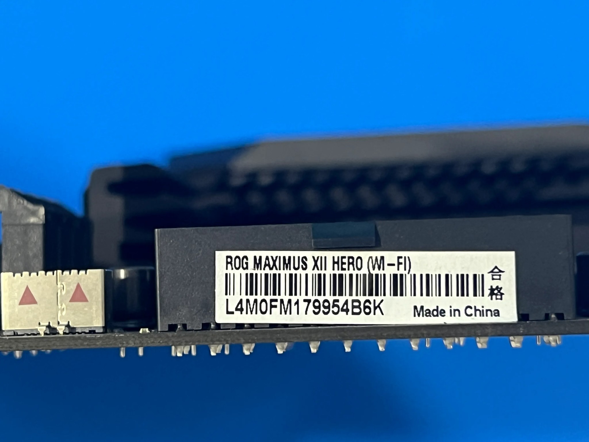 INTEL CORE I9 10900K and ASUS ROG MAXIMUS XII HERO WIFI (z490)