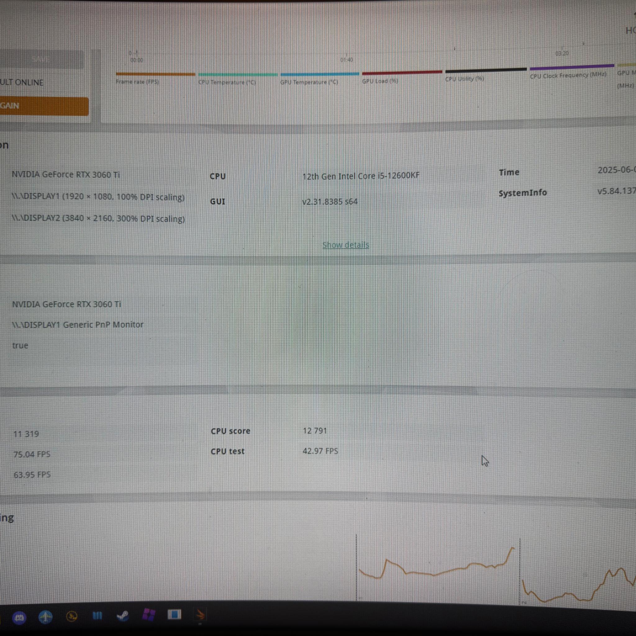 MSI GeForce RTX 3060Ti Ventux 2X OCV1 LHR