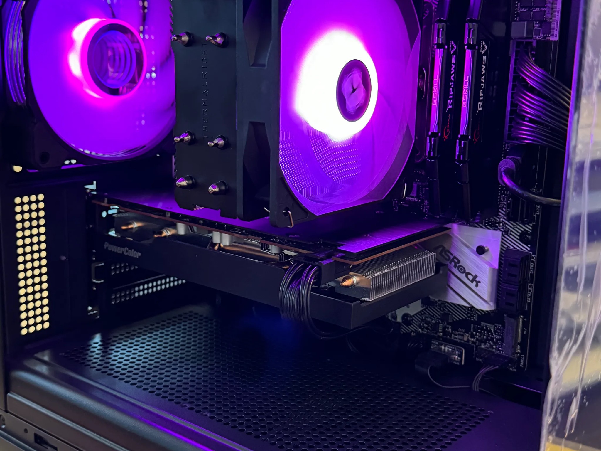 'ALL NEW PARTS' PC with AMD RYZEN 7 5700X & RX 7600