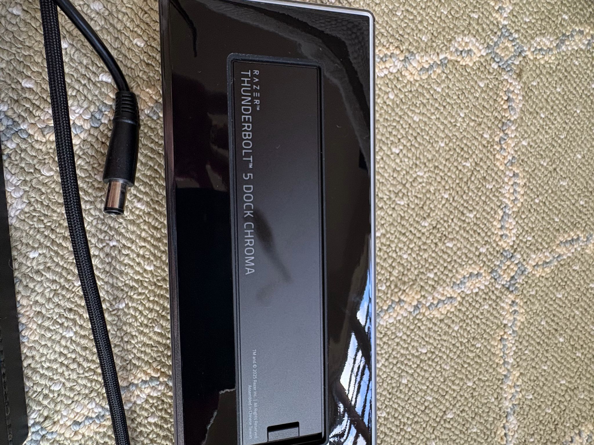 Razer Thunderbolt 5 Dock Chroma - Black