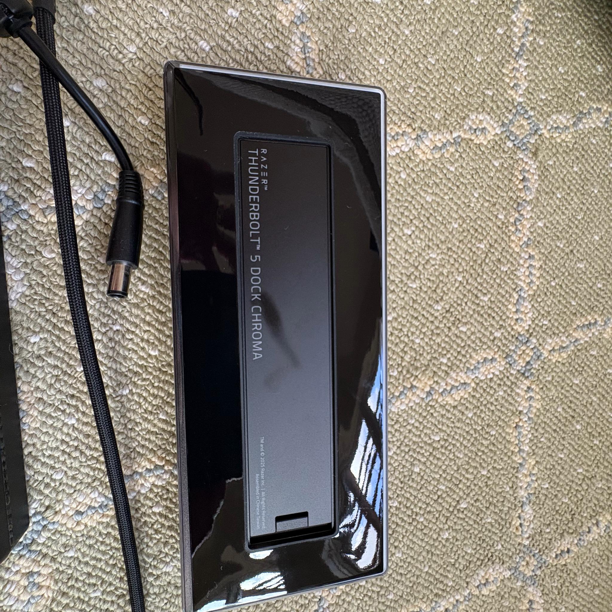 Razer Thunderbolt 5 Dock Chroma - Black