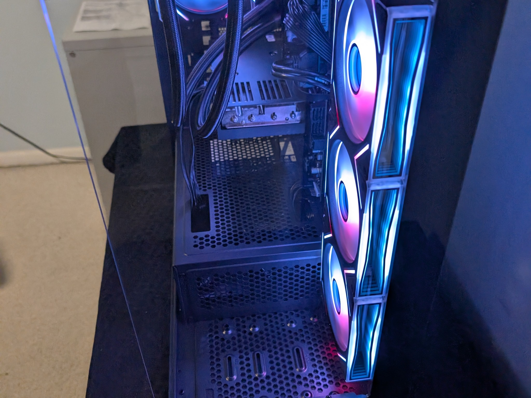 RTX 3060 ti-Intel I7-11700-32GB DDR4 3200-1.5TB Total Storage Gaming PC