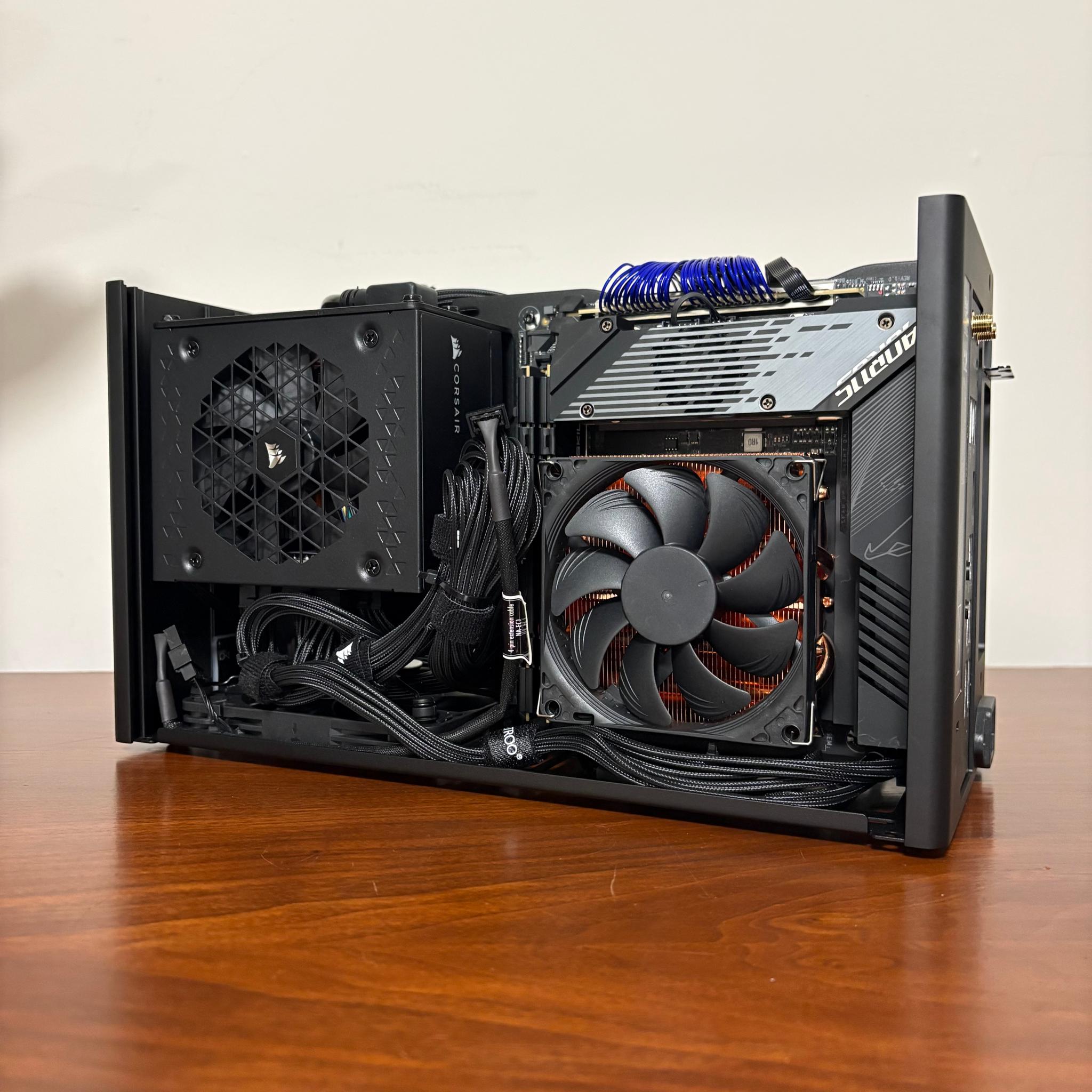 RX 9070 XT | Ryzen 5 7600X3D | 32GB DDR5 | 2TB NVMe | 850W Platinum | Louqe Ghost S1 (SFF)