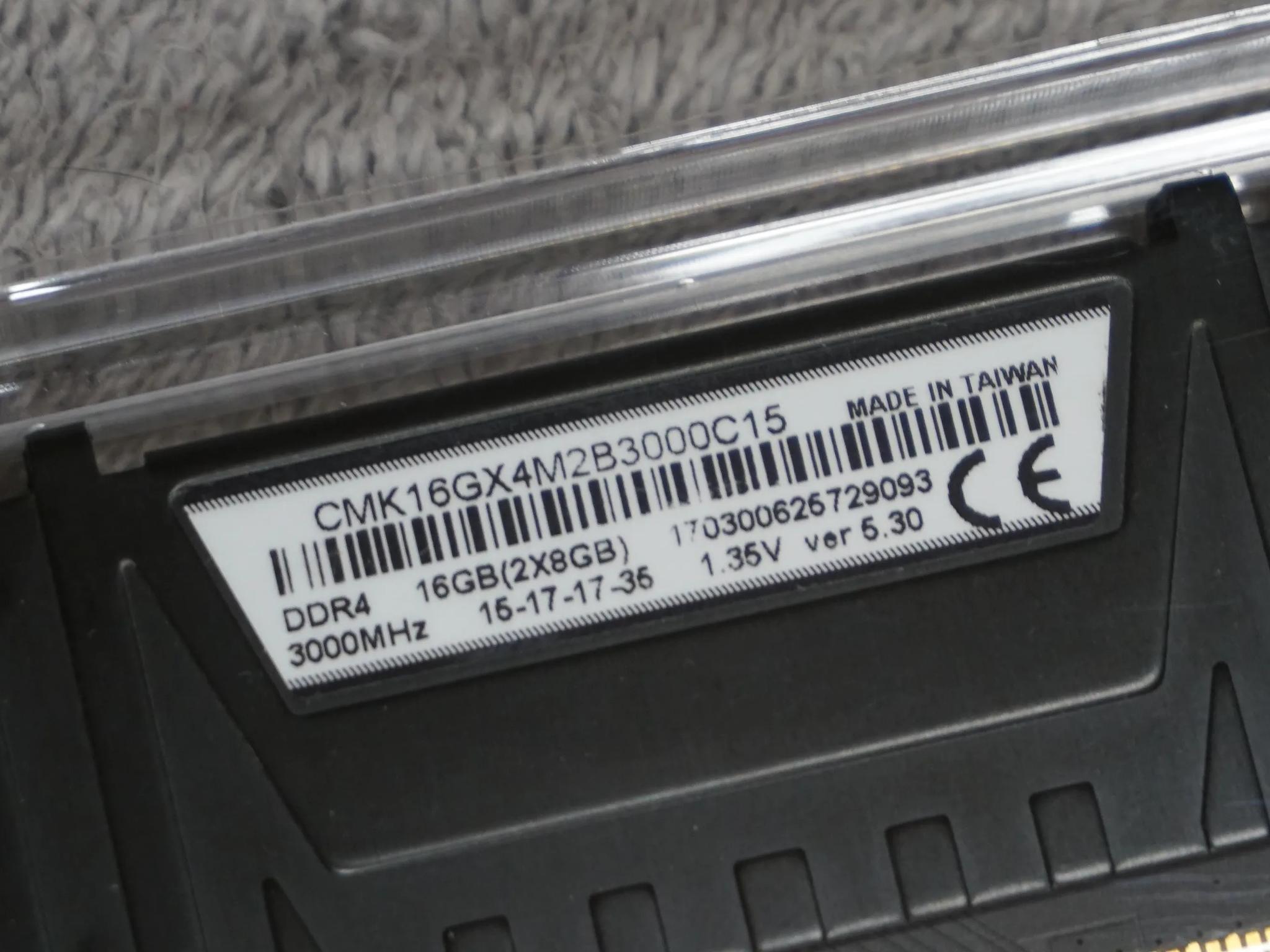 Corsair Vengeance LPX 32GB DDR4 4x8GB 3000MT/s