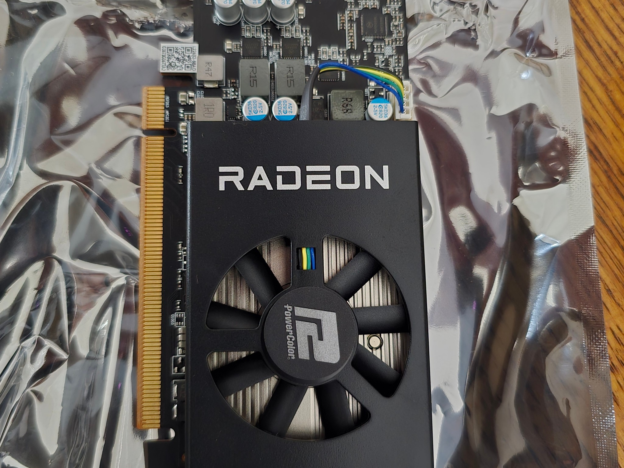 PowerColor Low Profile Radeon RX 6400 4Gb DDR6 no external power SFF single slot itx optiplex mini