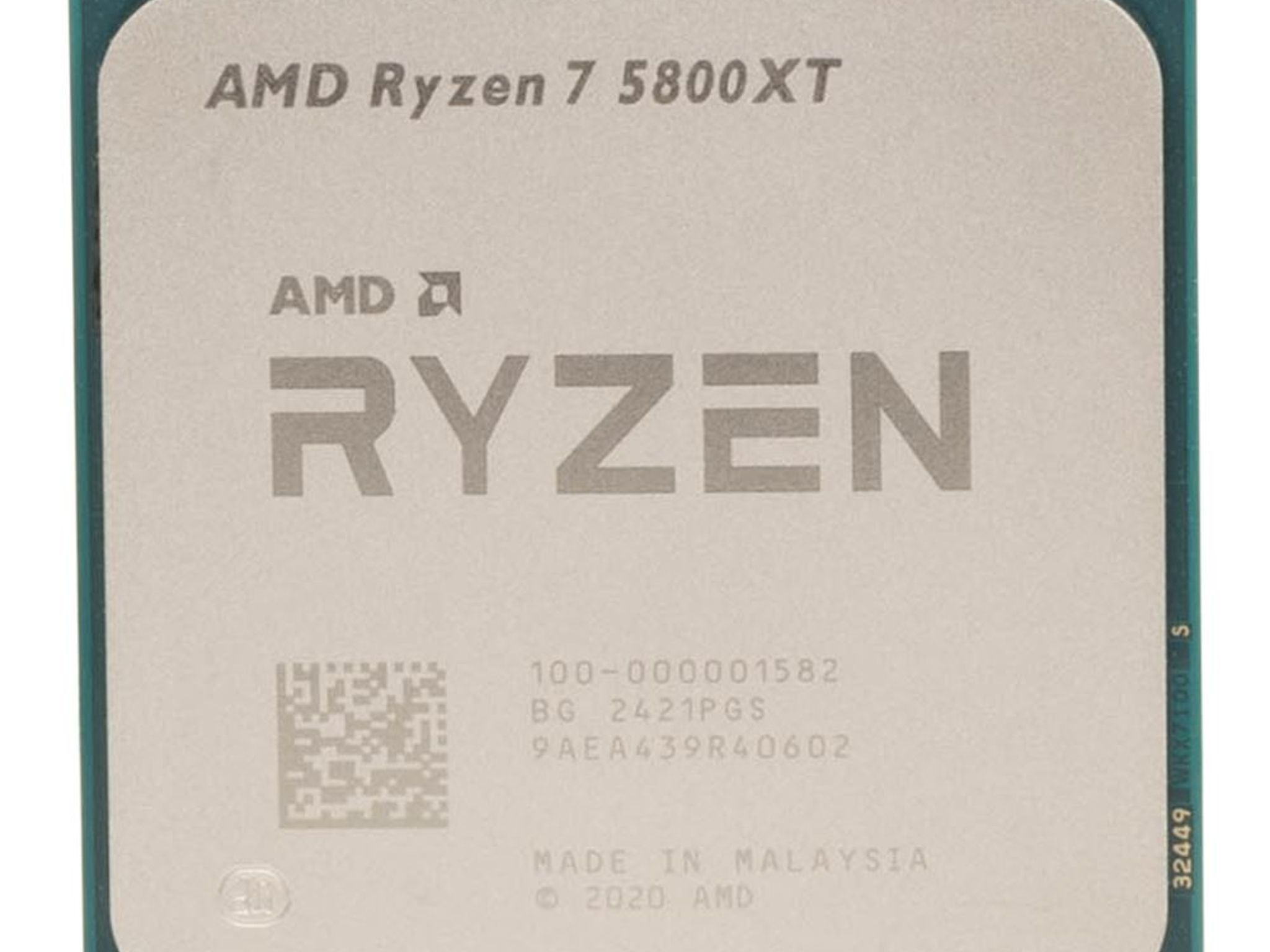 NEW AMD Ryzen 7 5800XT Vermeer AM4 3.80GHz 8-Core 16-Thread Unlocked Processor + Wraith Prism Cooler