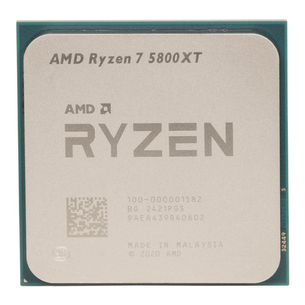 NEW AMD Ryzen 7 5800XT Vermeer AM4 3.80GHz 8-Core 16-Thread Unlocked Processor + Wraith Prism Cooler