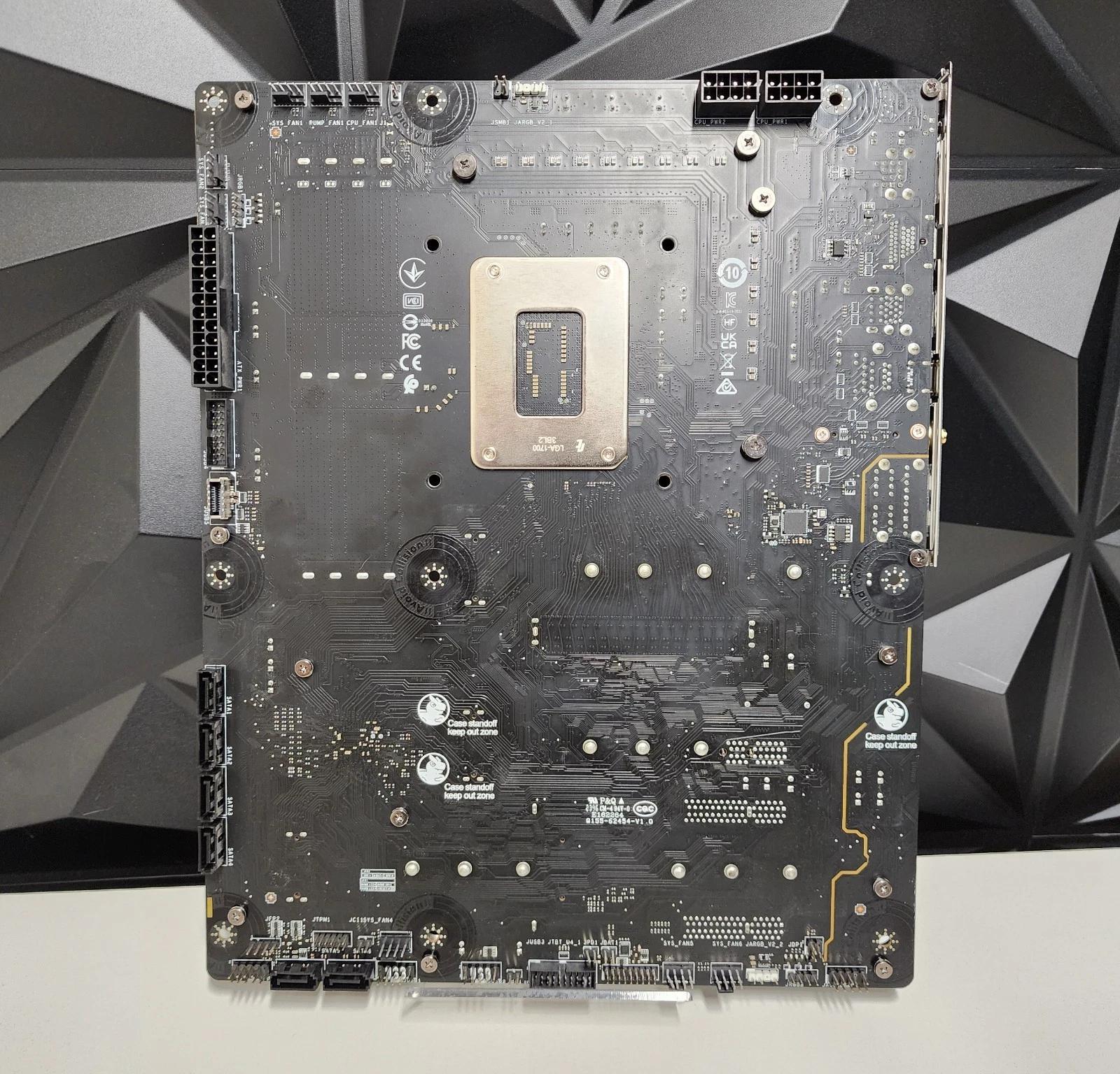 UPDATED BIOS MSI Z790 PROJECT ZERO WIFI DDR5 LGA1700 ATX MOTHERBOARD
