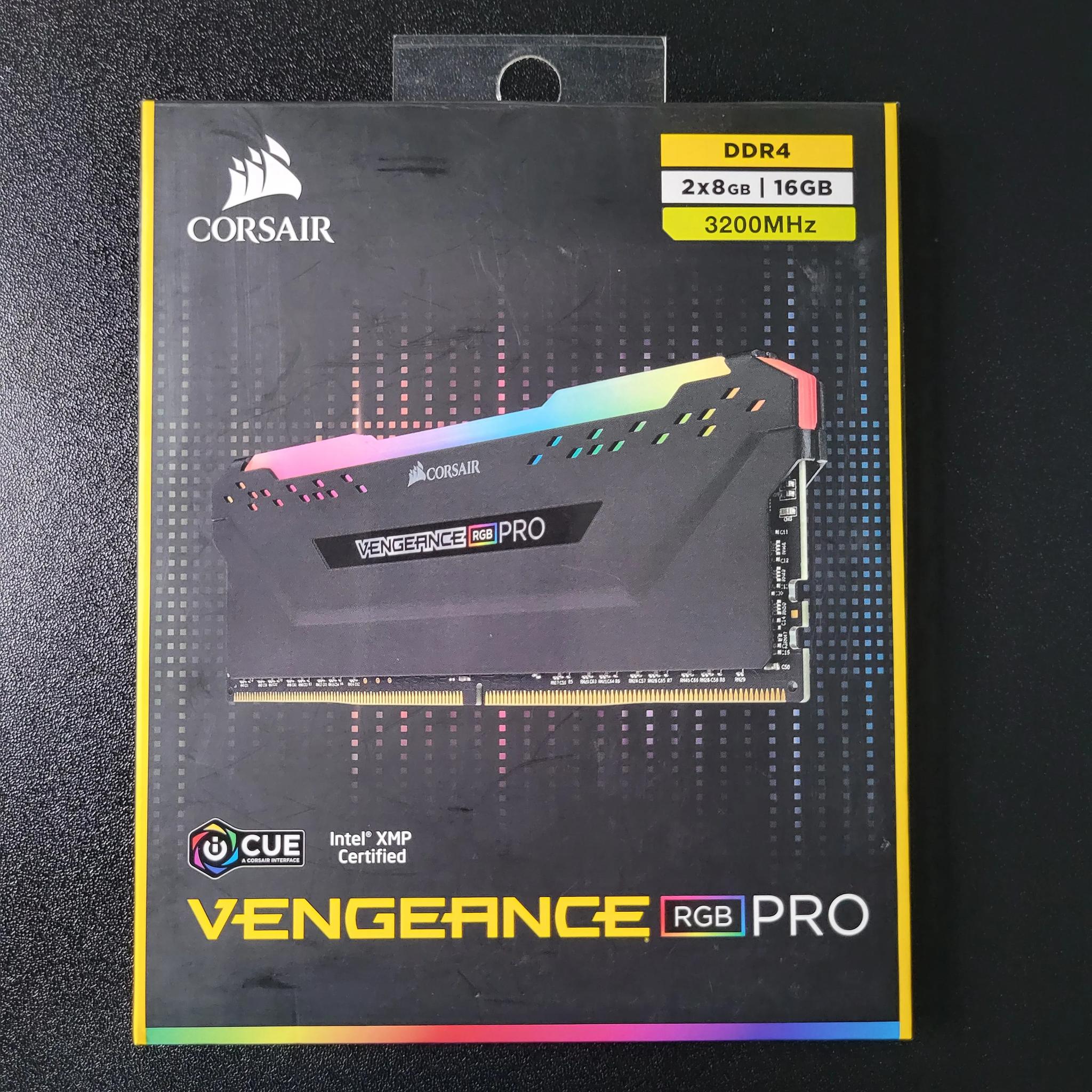 Corsair Vengeance RGB PRO 2x8GBs 3200mhz DDR4