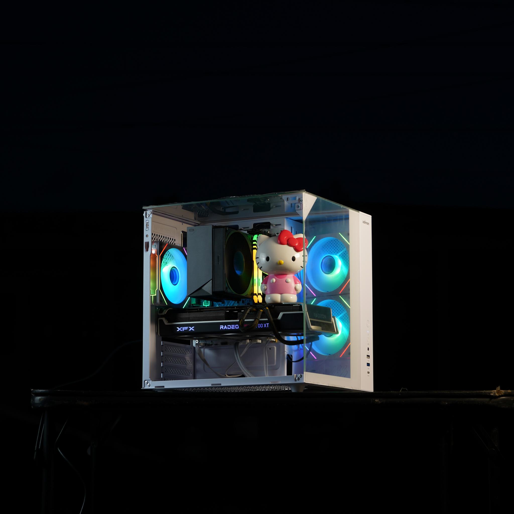 ❄️BLIZZY - Gaming PC RX 6700XT Ryzen 5 ❄️