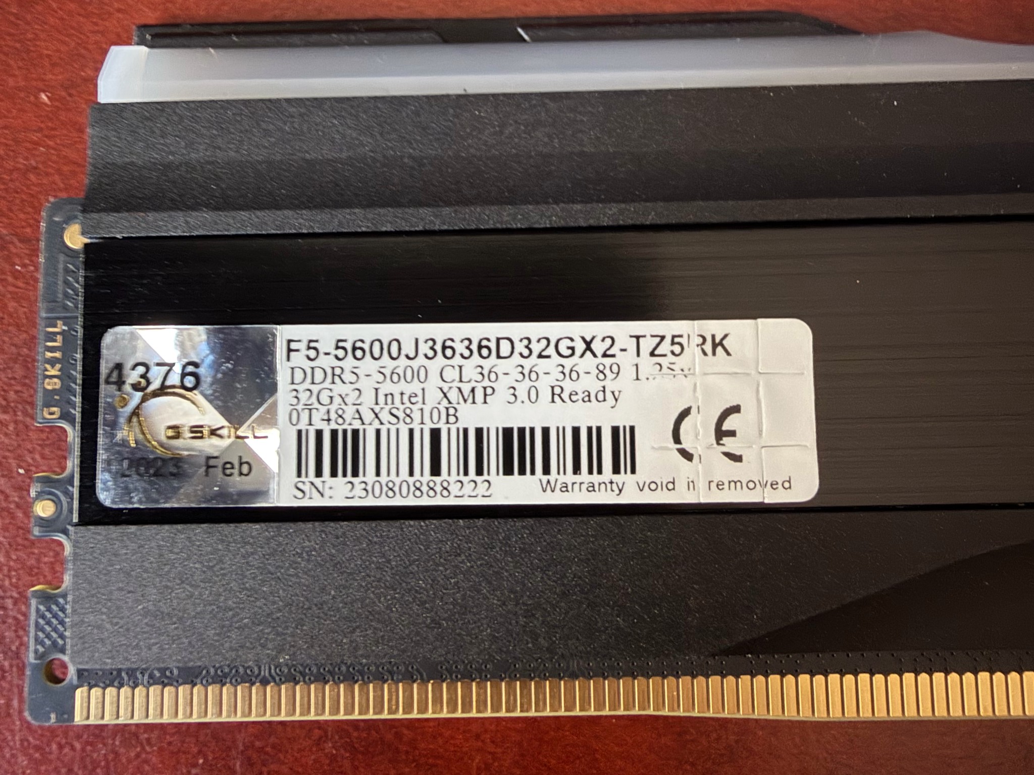 G.Skill Trident Z5 RGB DDR5-5600 64GB Set