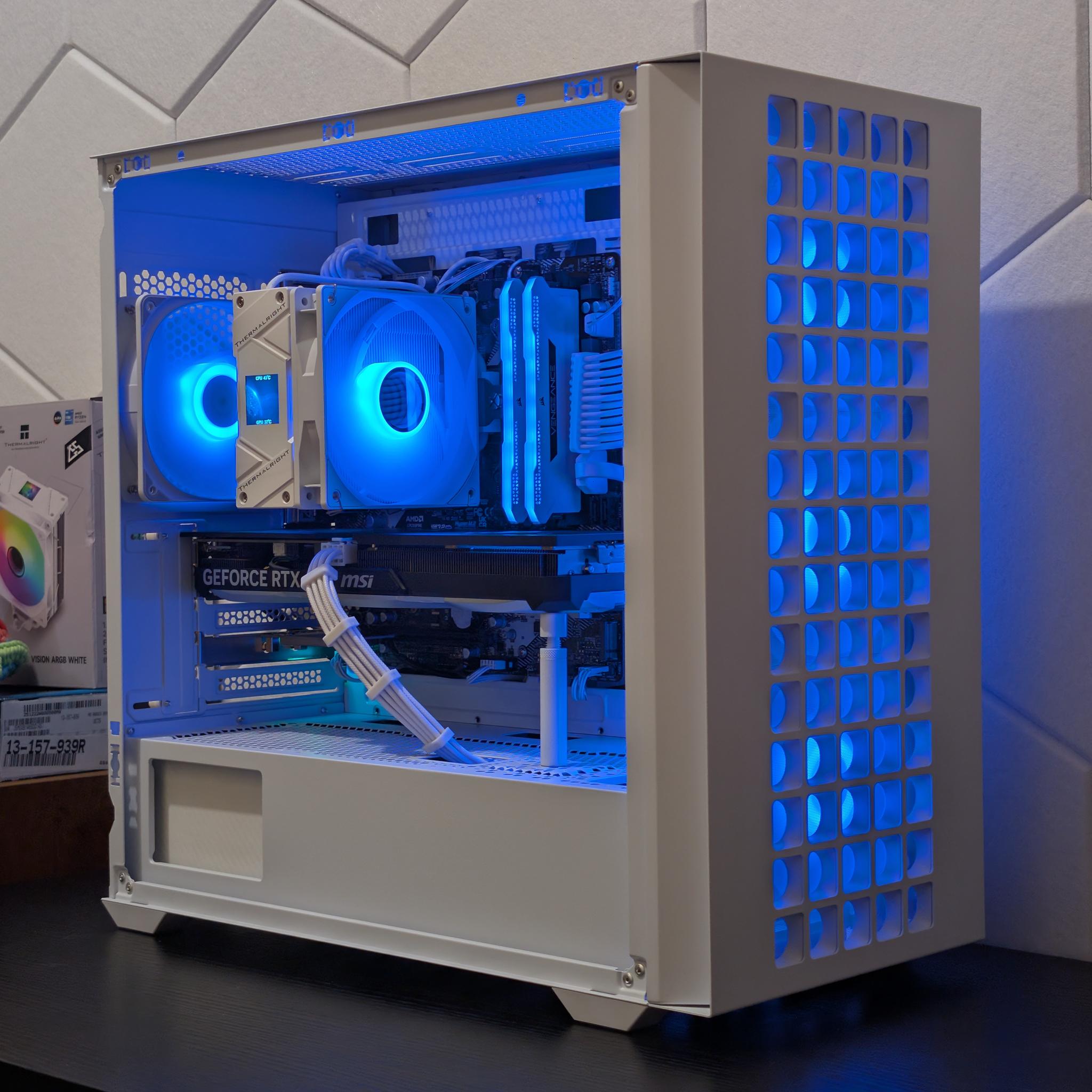 🐼🔥1440p Gaming Beast | RTX 4060Ti | Ryzen 5500 | 1TB SSD | 32GB RAM | WiFi 6 & Bluetooth🔥🐼