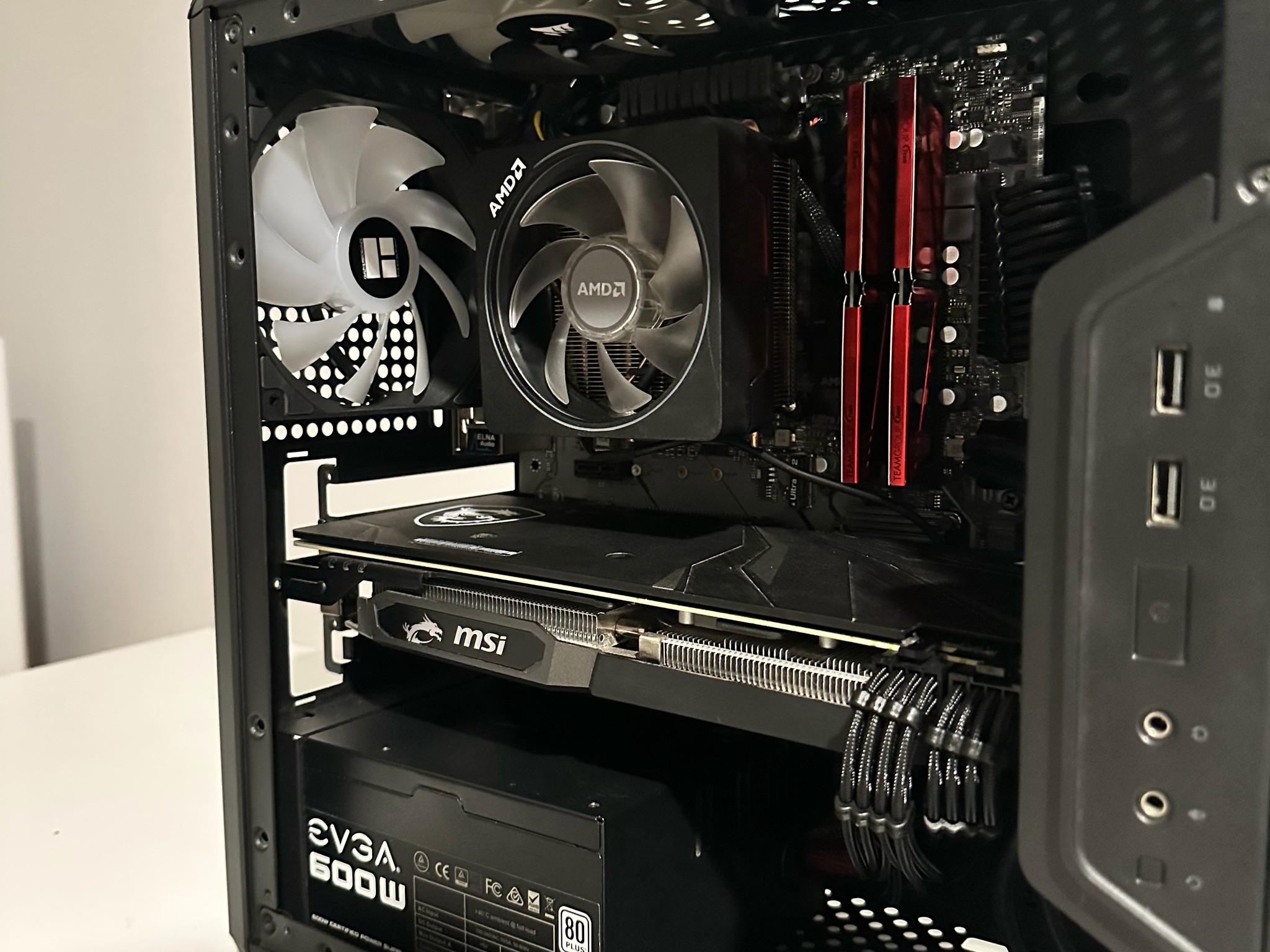 Gaming PC – Ryzen 5 3600 | RX 5600 XT | 16GB RAM | 256GB NVME SSD + 2TB HardDrive | Tested