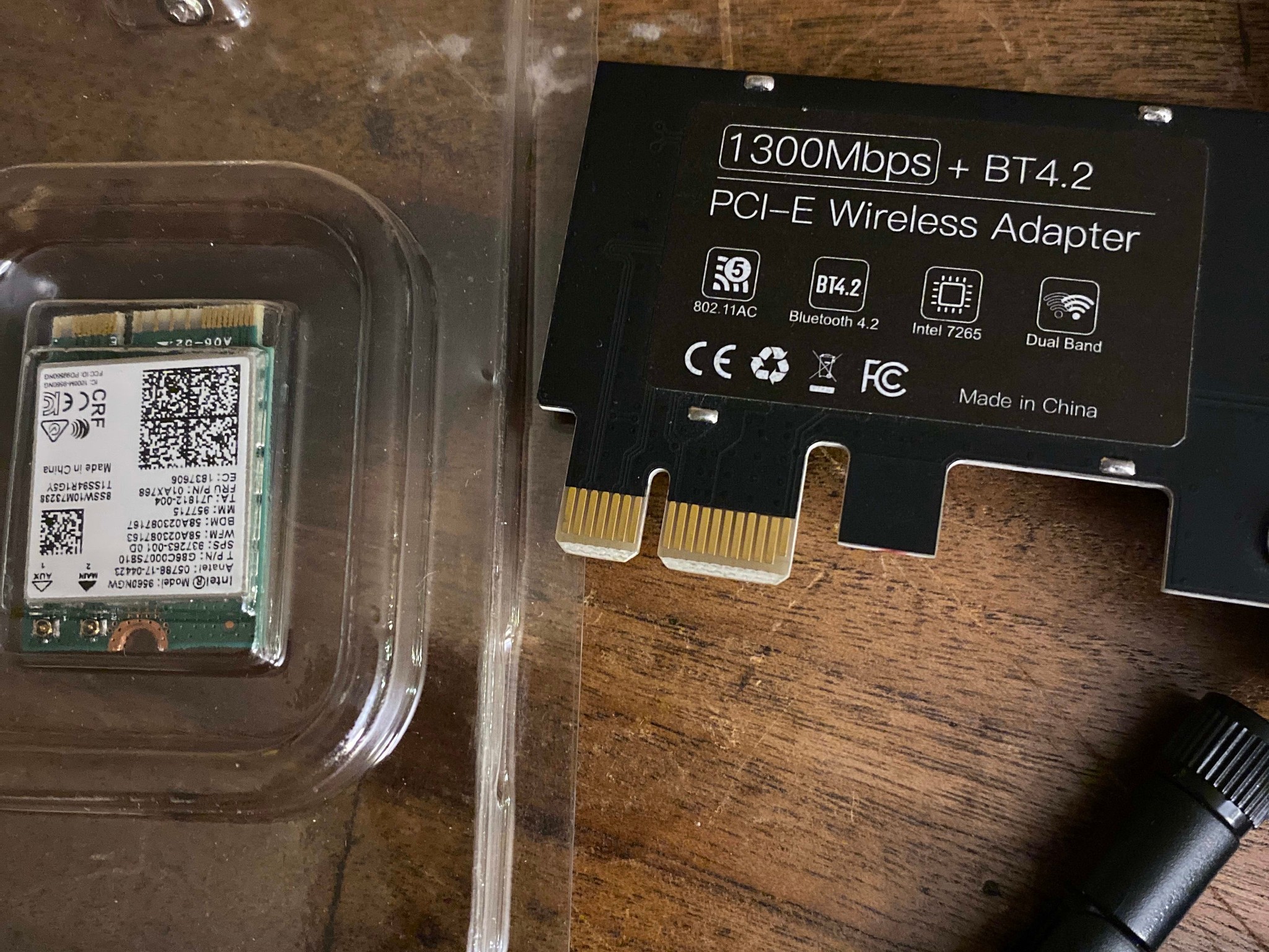 2x AC WiFi Cards