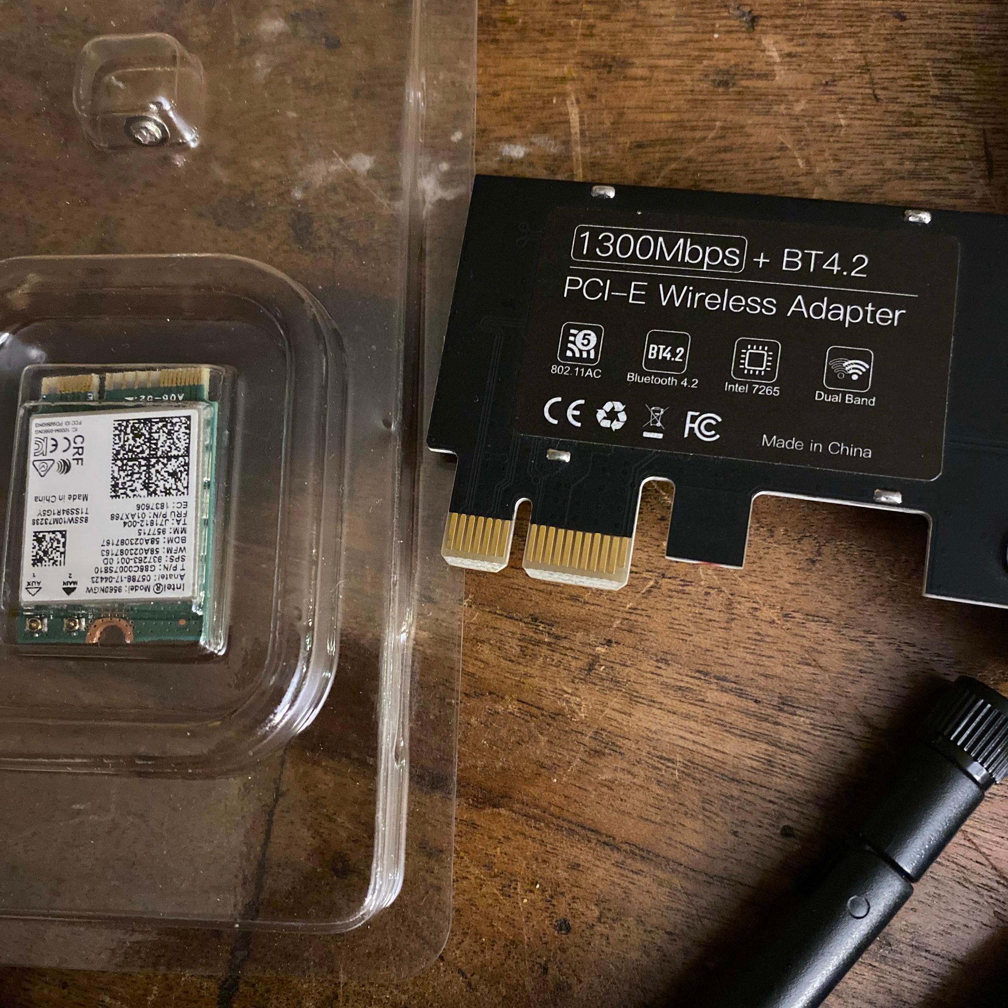 2x AC WiFi Cards