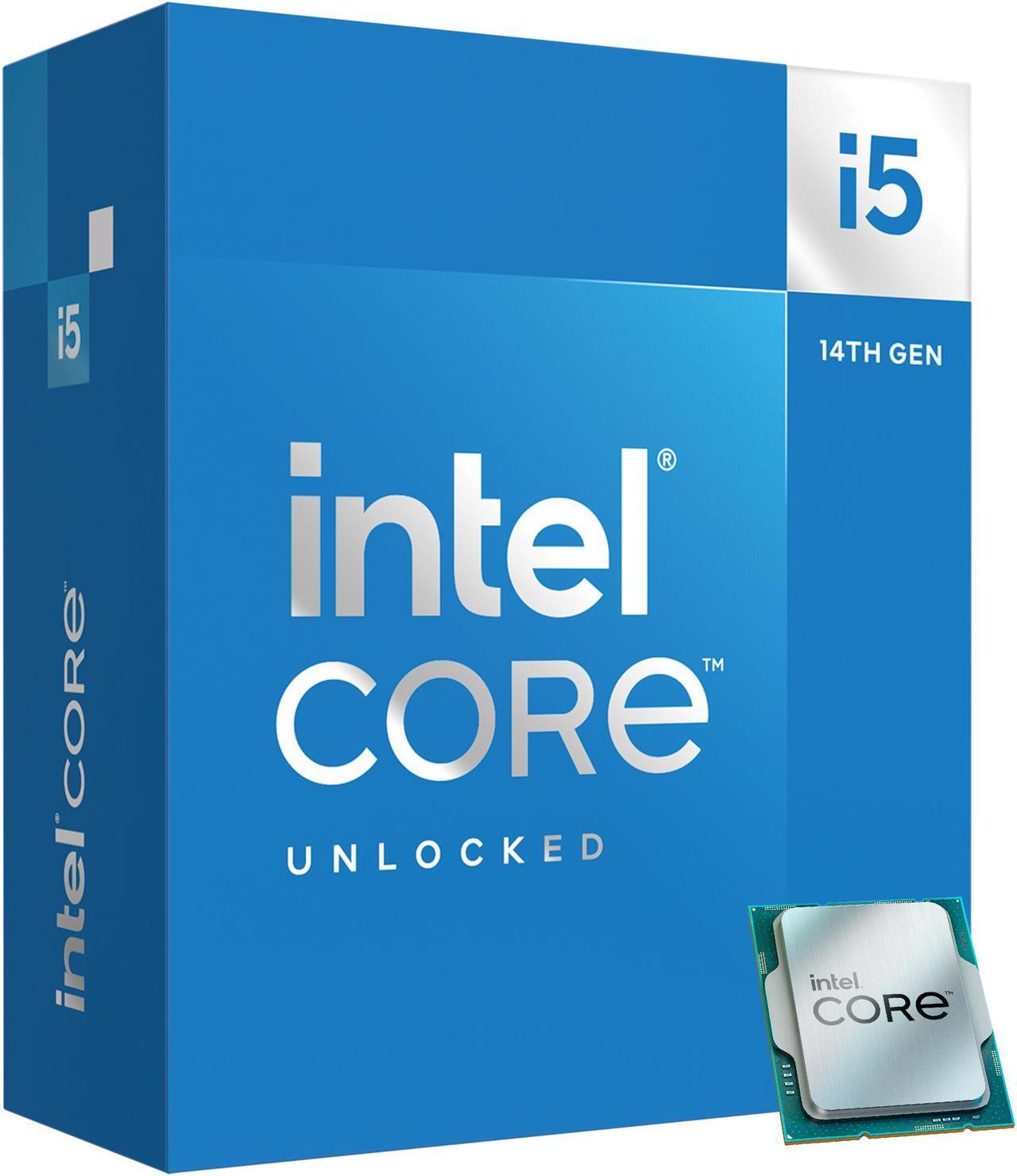 BRAND NEW Intel Core i5-14600K Raptor Lake-S Refresh 3.5GHz Fourteen-Core LGA 1700 Boxed Processor
