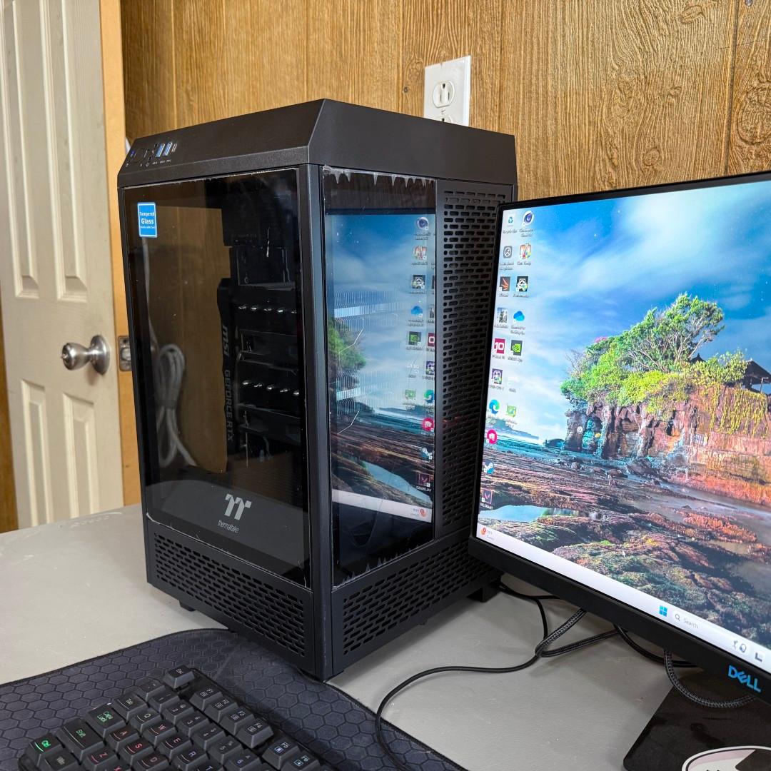 Thermaltake Tower 100 Showcase PC - 11700K, 64GB, RTX 2060 12gb, 2TB NVME, Ready to Work or Game!