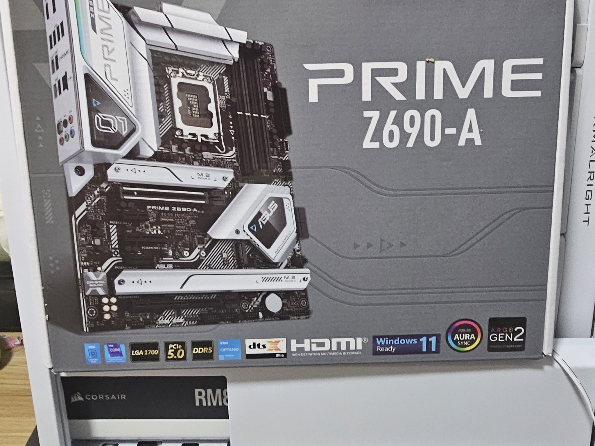 Asus Prime Z690-A + i7 12700kf +32gb ddr5 6000mhz  +