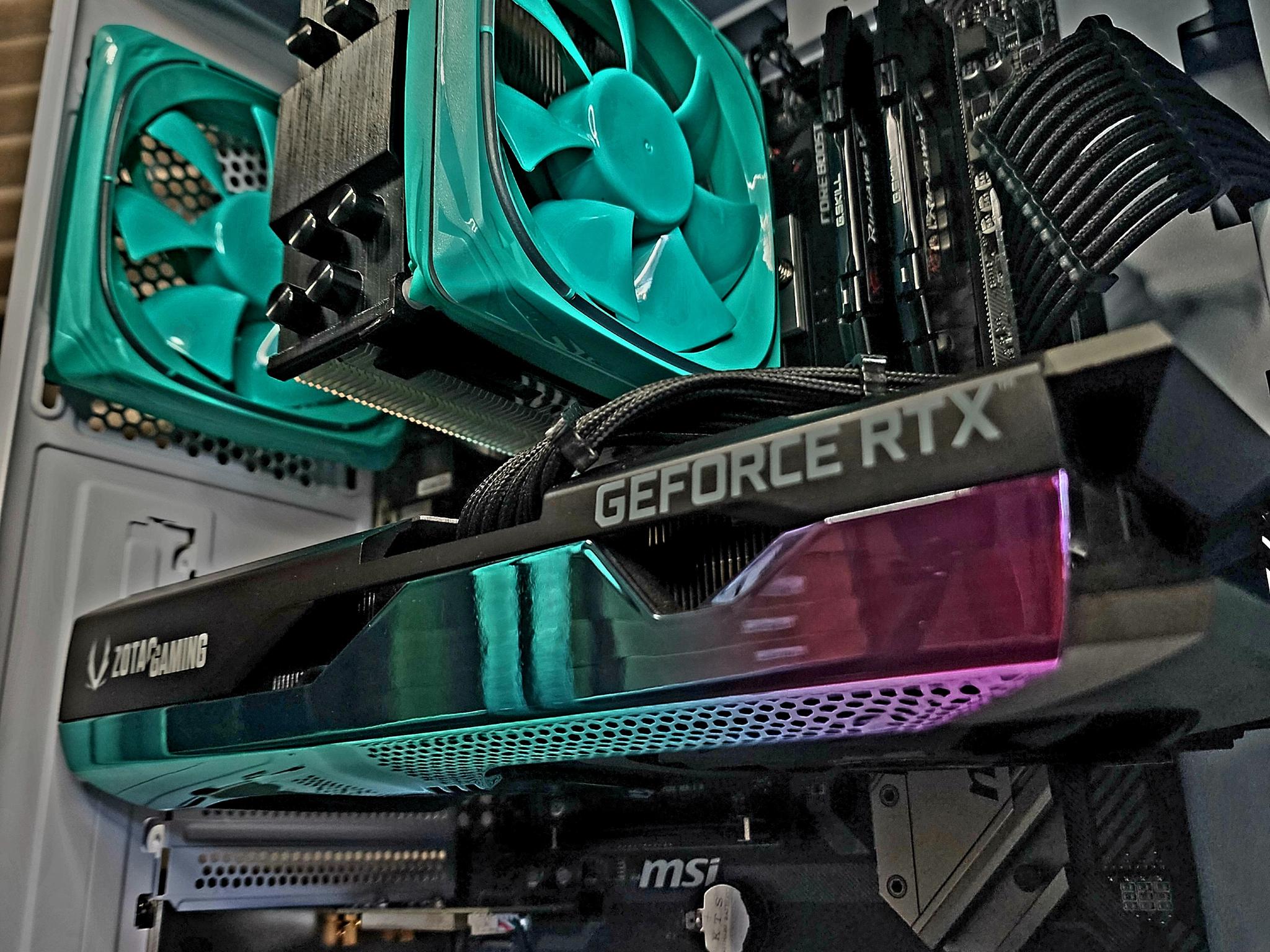 💎🤍💎 Zotac RTX 3070 // AMD Ryzen 7 3700X // OLOy 16GB 3200MHz
