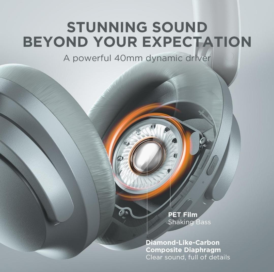 1MORE SonoFlow Active Noise Cancelling Headphones