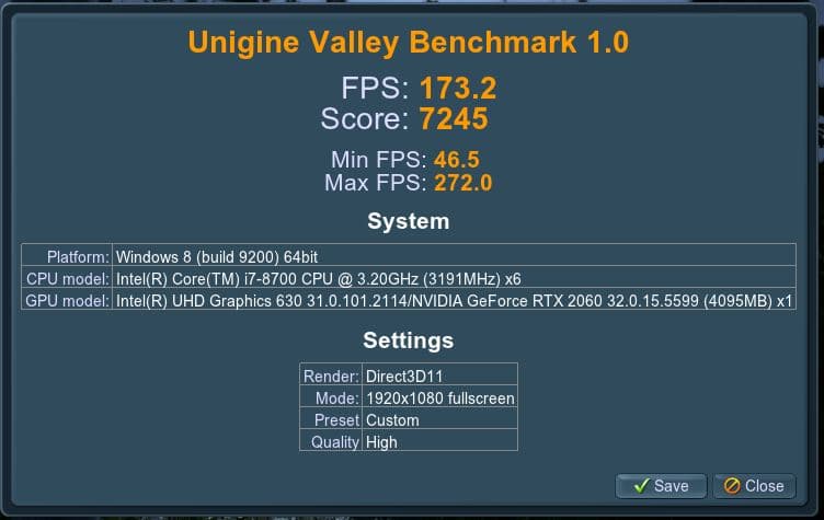 (#10) i7-8700 / RTX 2060 - Great value 1080/1440p
